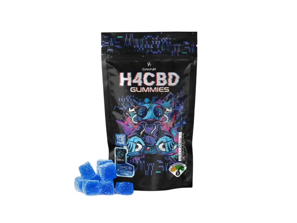H4CBD Gummibärchen Blaubeere