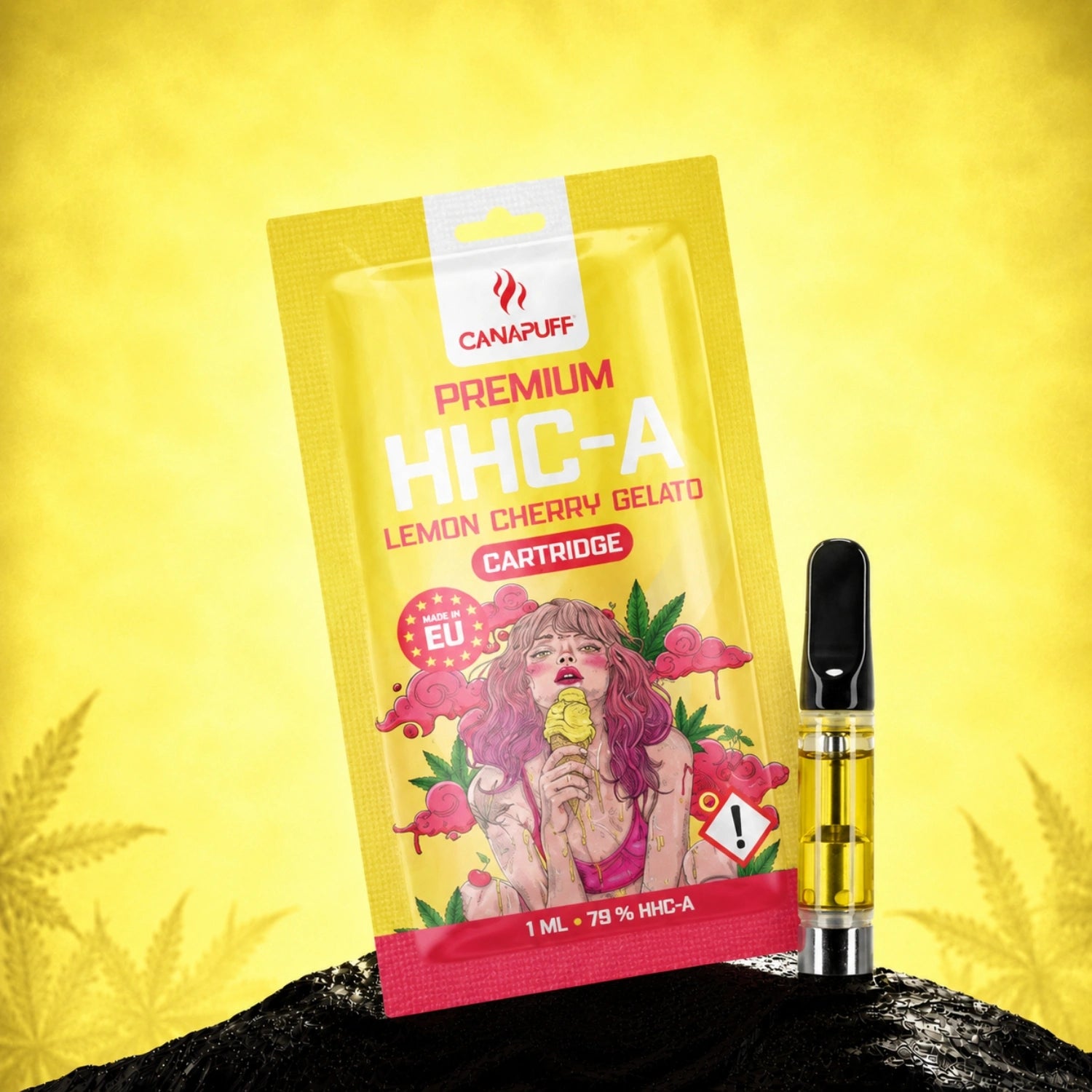 HHC-A Kartusche Lemon Cherry Gelato 79%