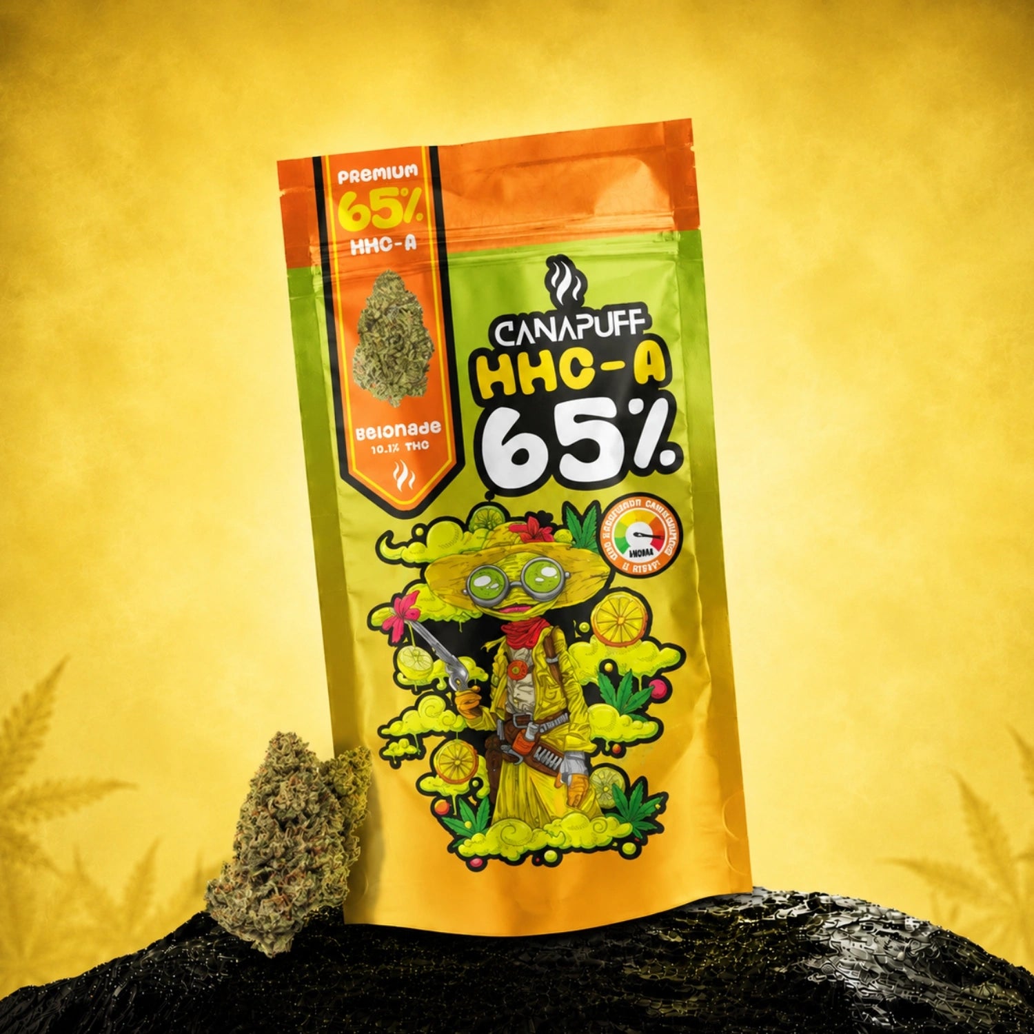 HHC-A Blüten Gelonade 65%