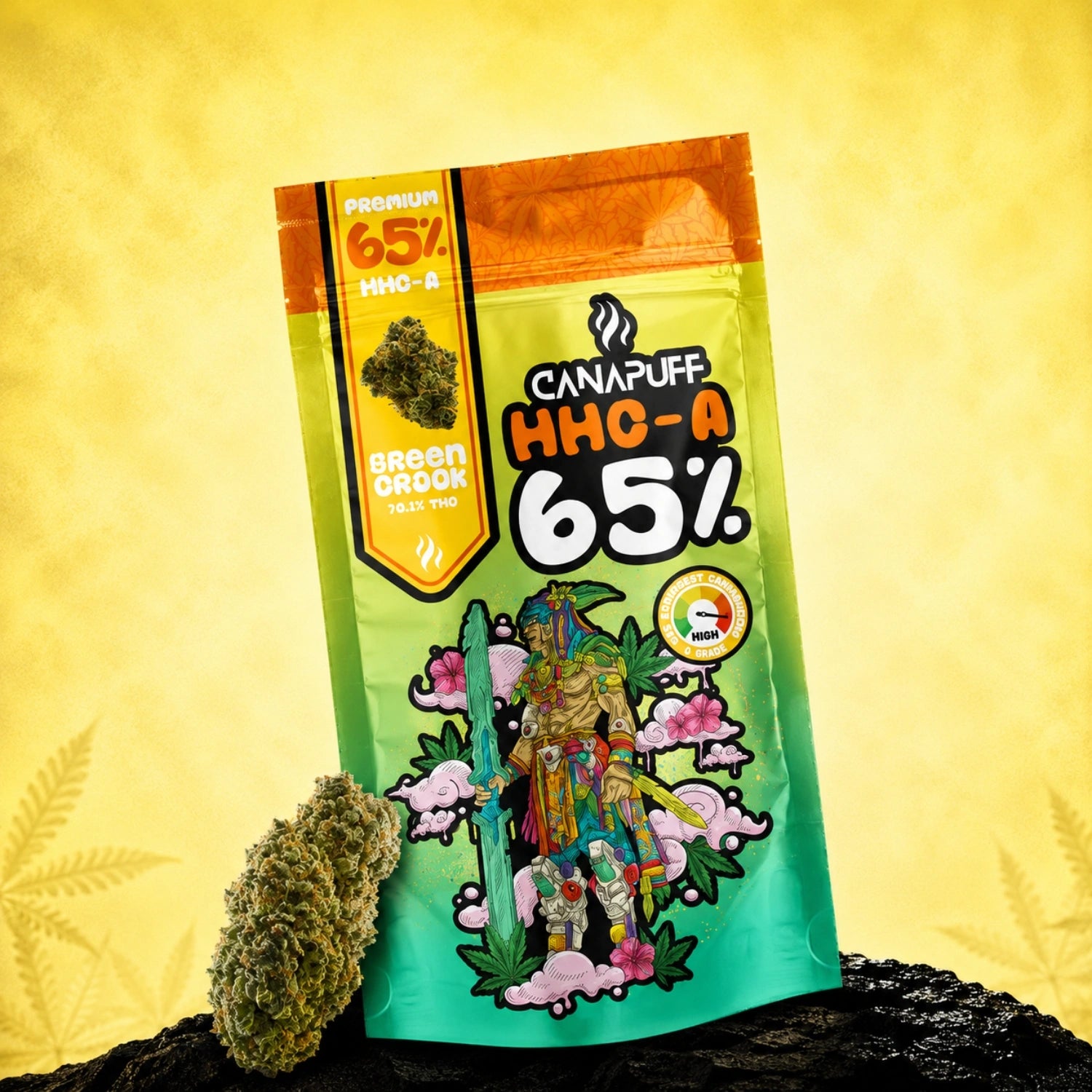 HHC-A Blüten Green Crack 65%