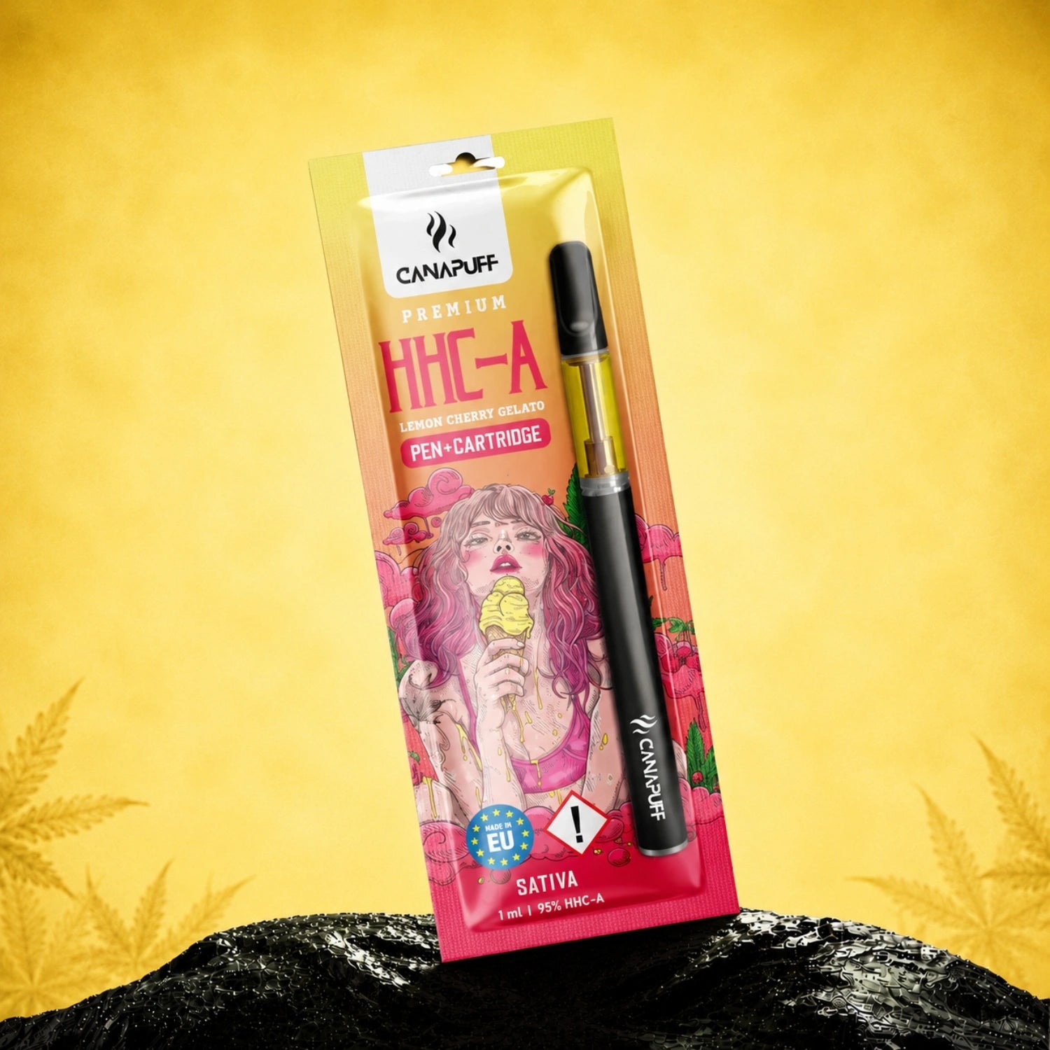 HHC-A Pen+Kartusche Lemon Cherry Gelato 95%