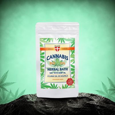 Sal de baño de cáñamo 200g Palacio