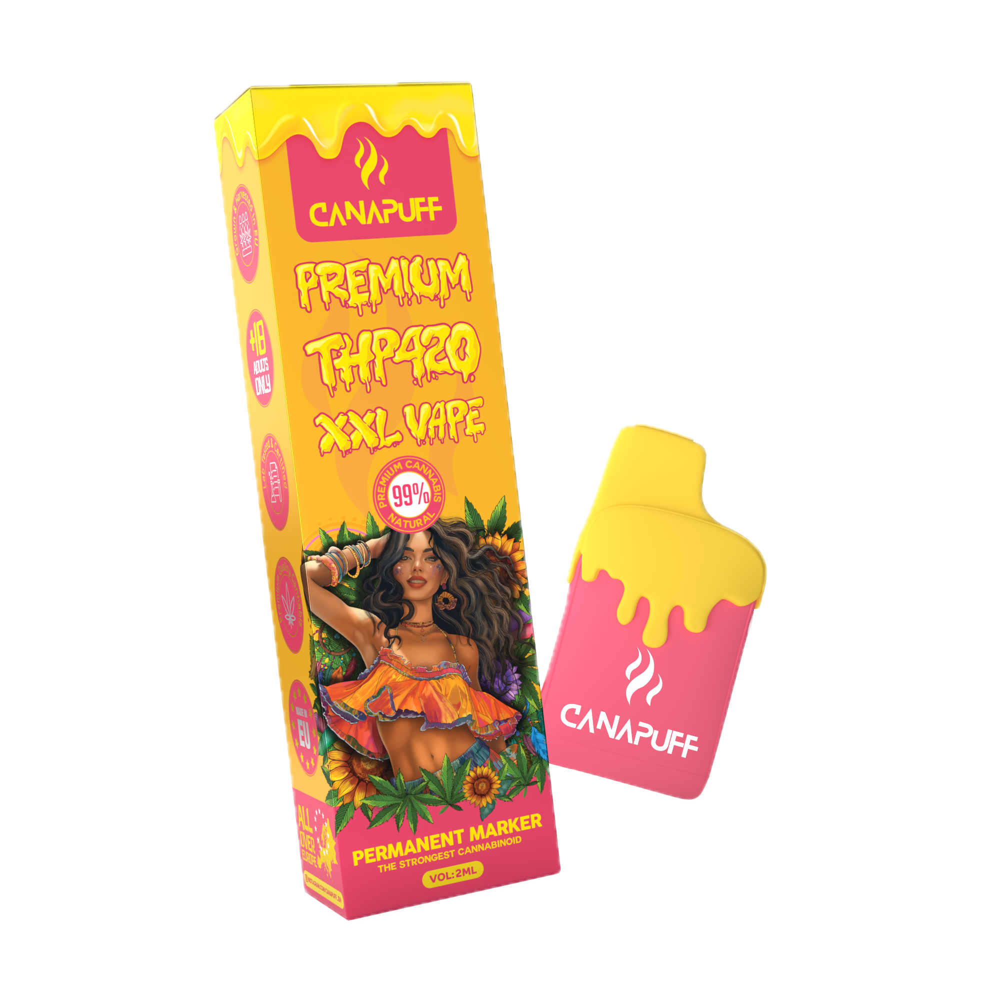 THP420 Vape Permanent Marker 99% 2ml