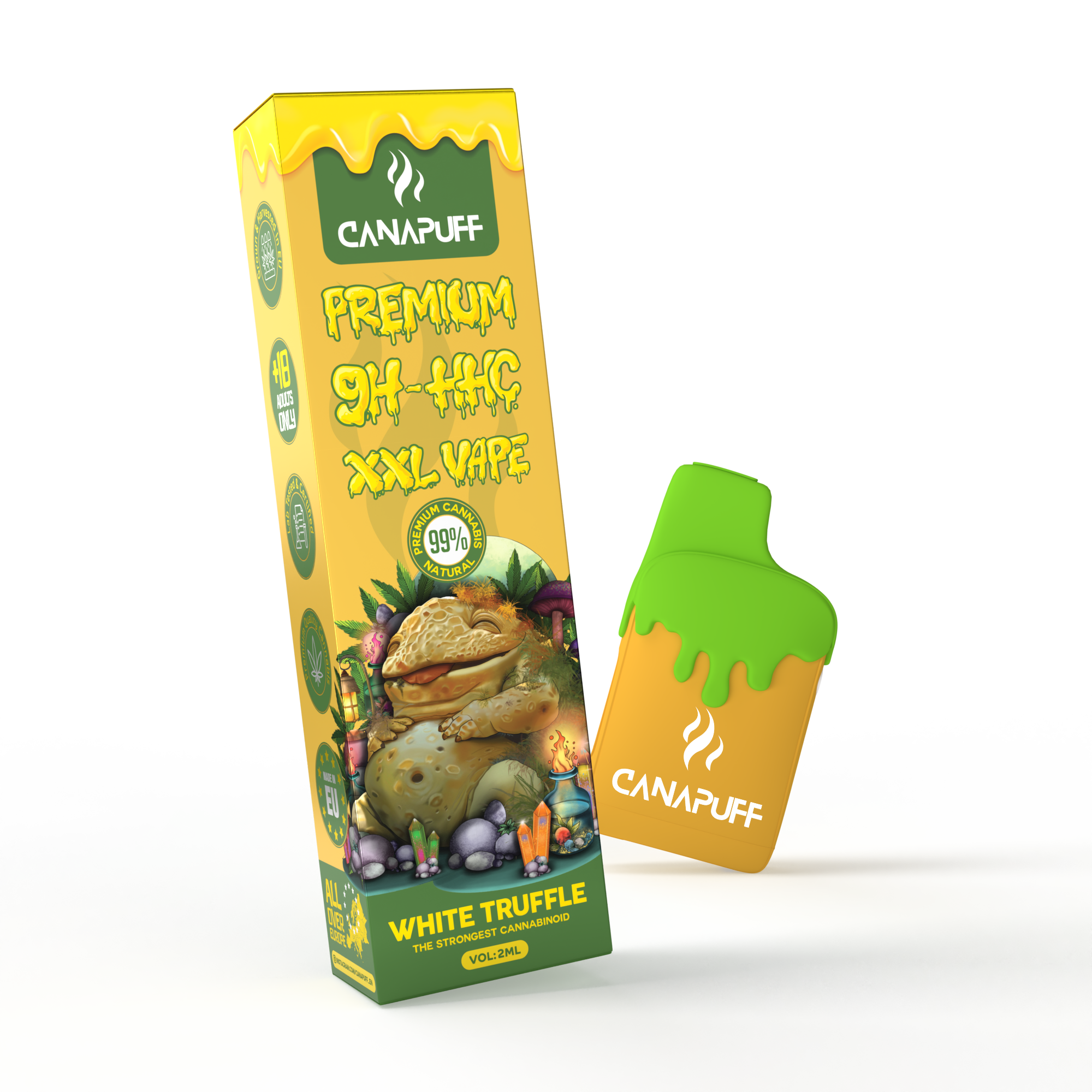 9H-HHC XXL Vape White Truffle 99% 2ml