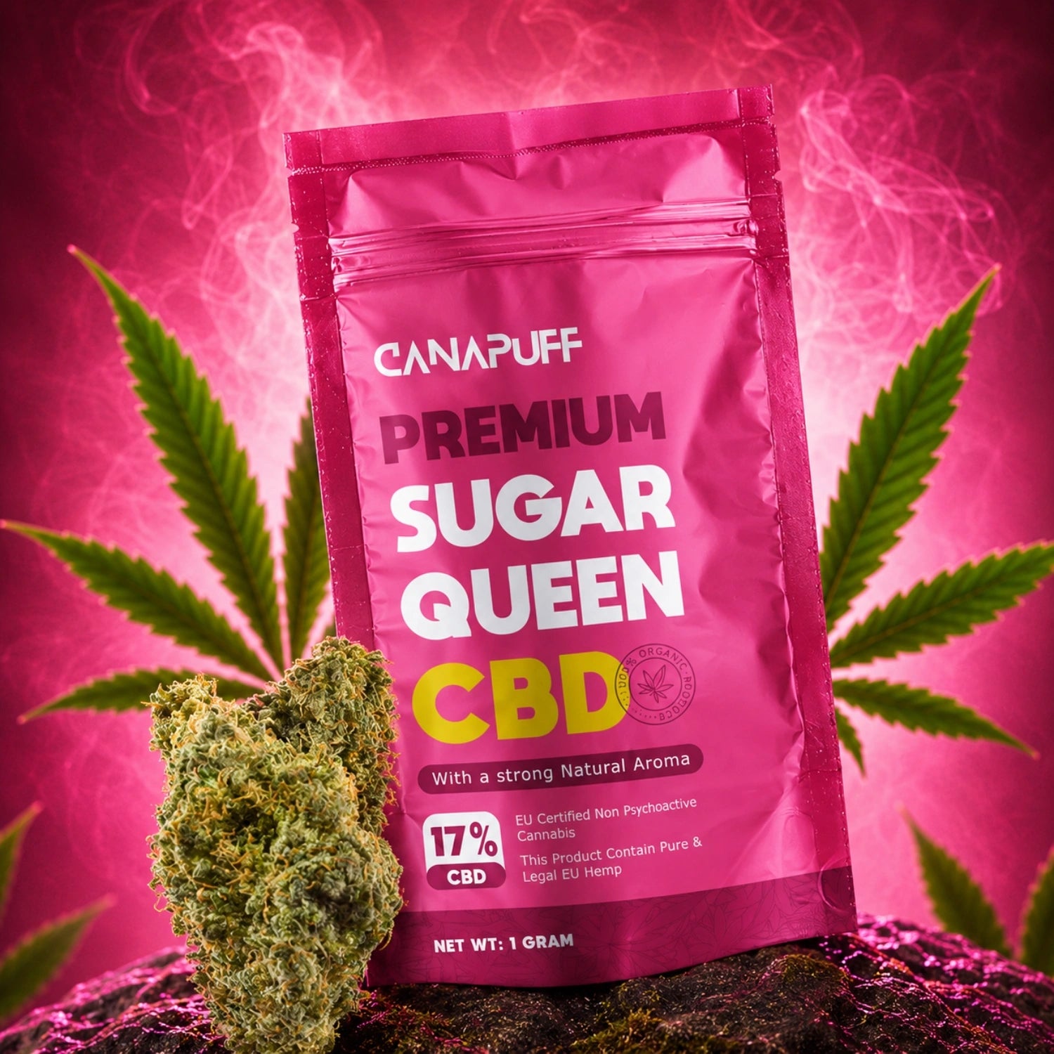 CBD Blüten Sugar Queen 17%