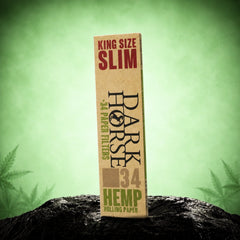 Dark Horse Rolling Papers Set 1 1/4 mit 50 Filtern