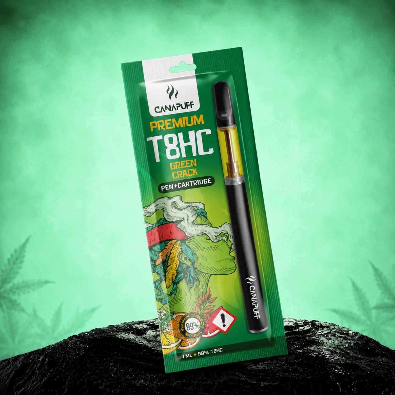 T8HC Pen+Cartridge Green Crack 99%