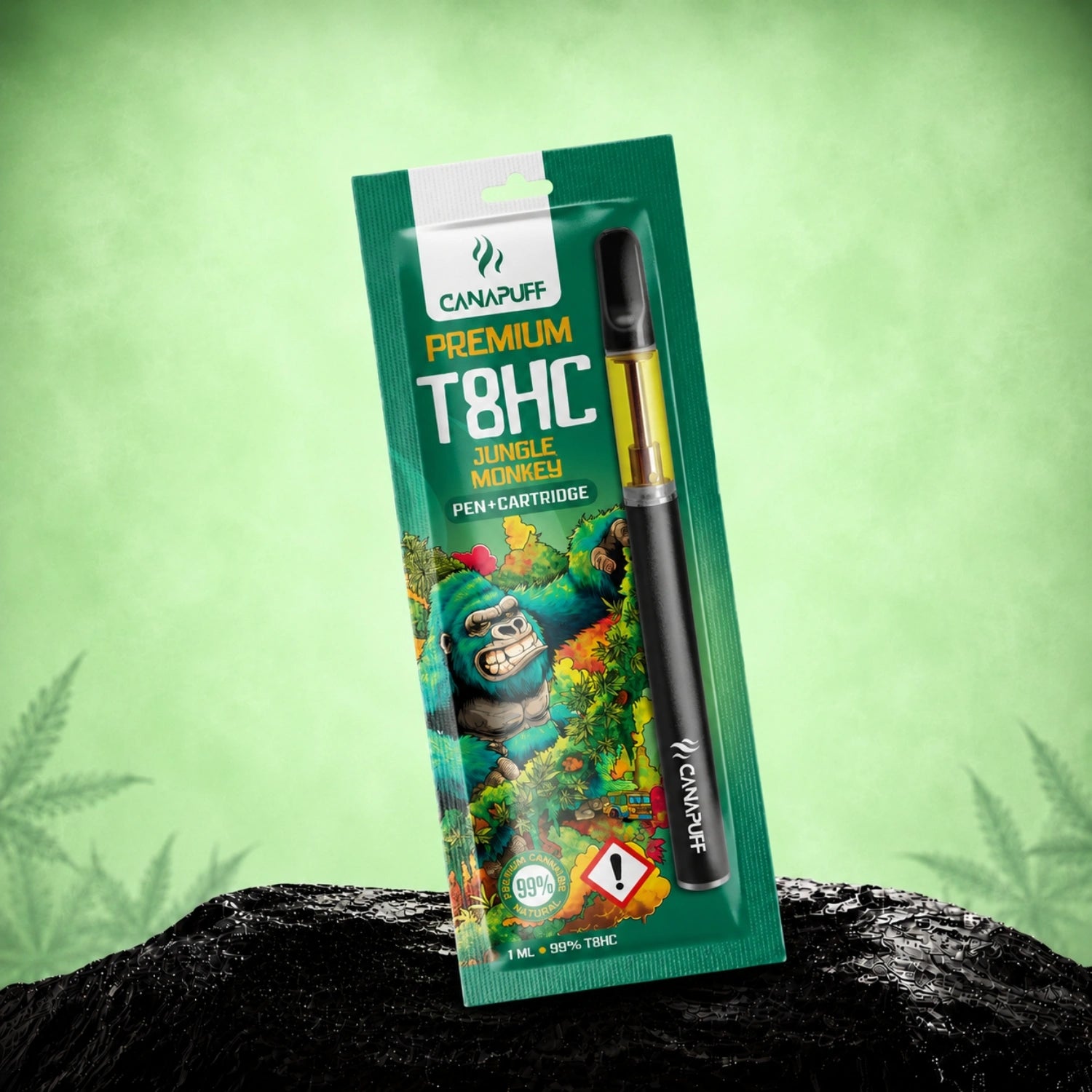 T8HC Pen+Cartridge Jungle Monkey 99%