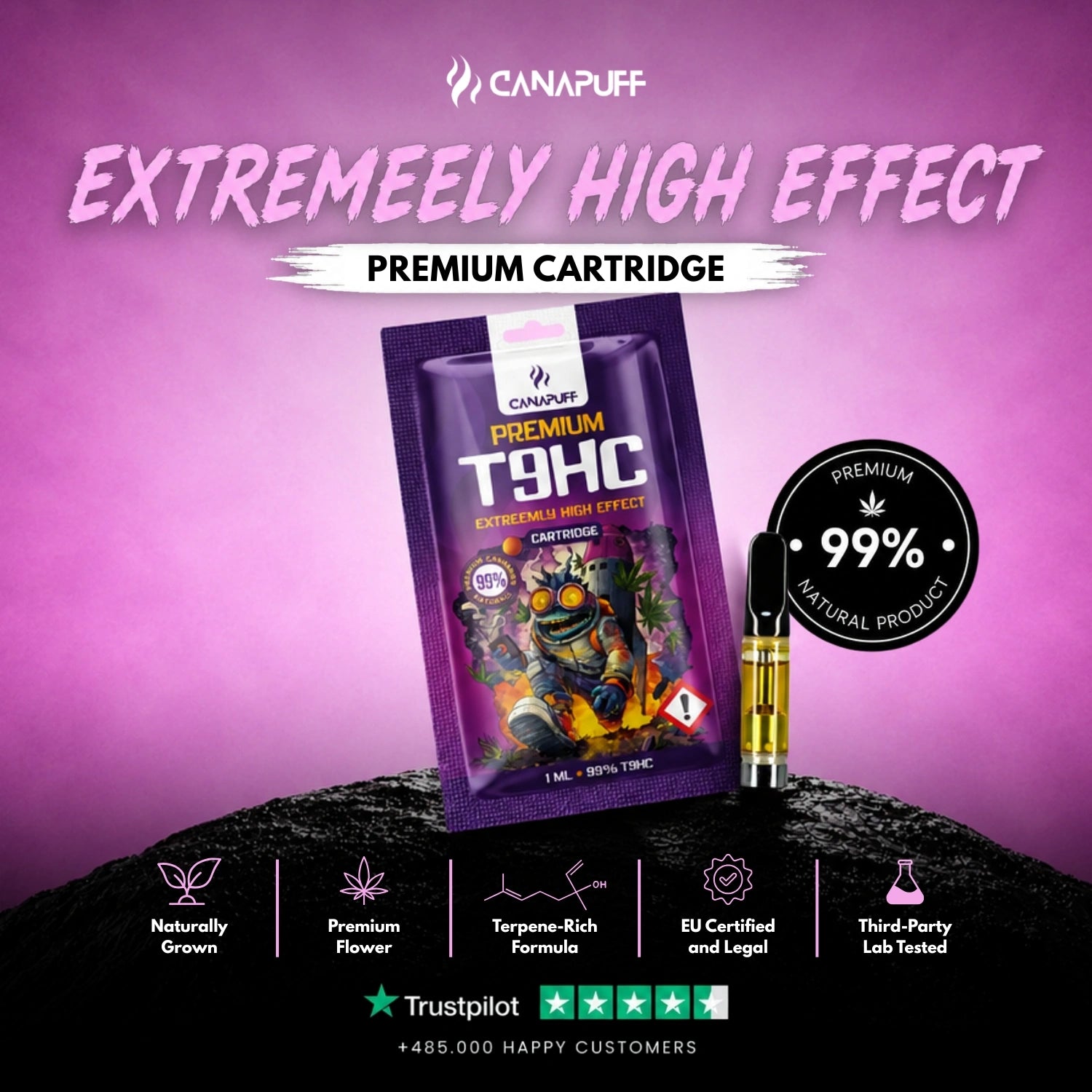 T9HC Kartusche Extreemly 99%