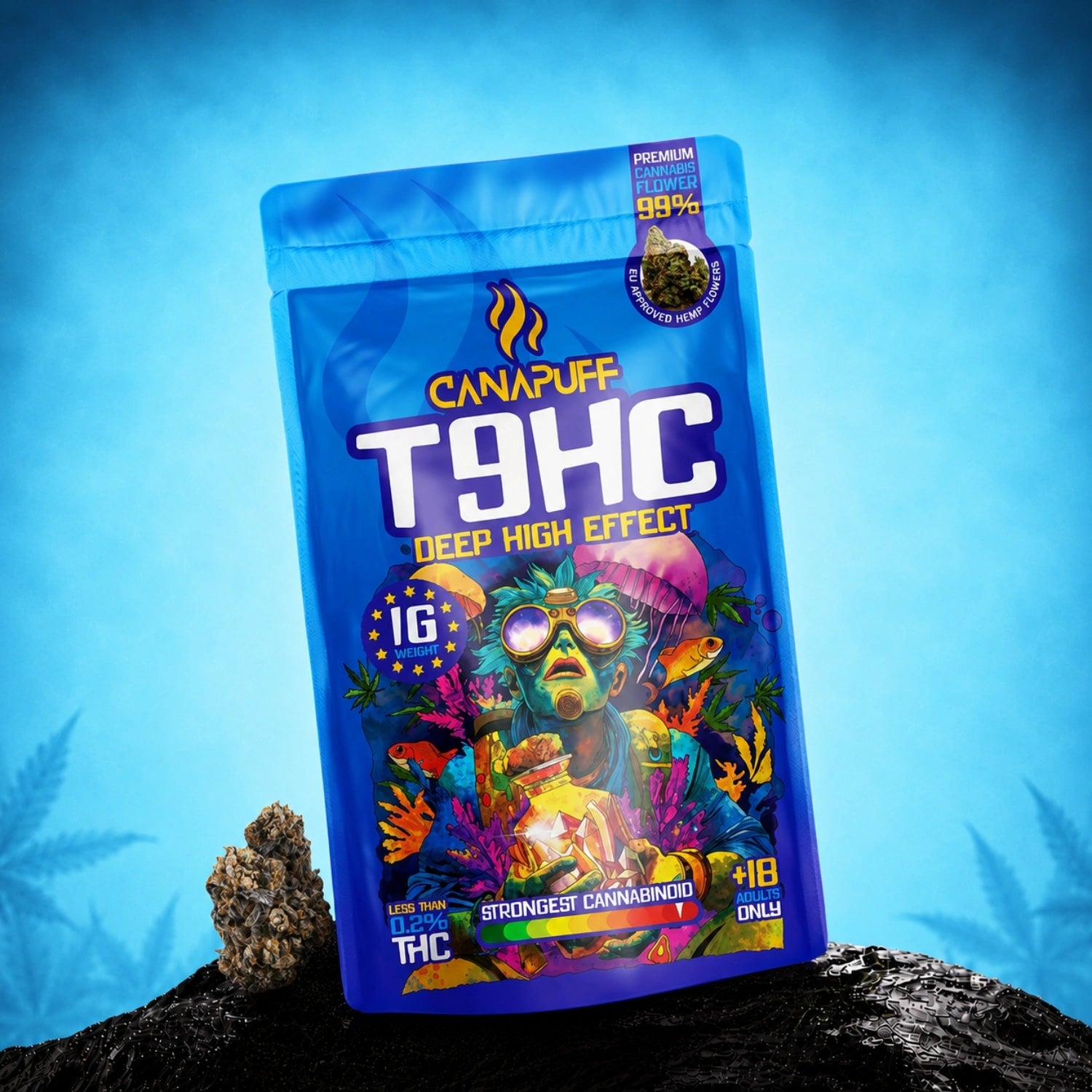 T9HC Blüten Deep 99%