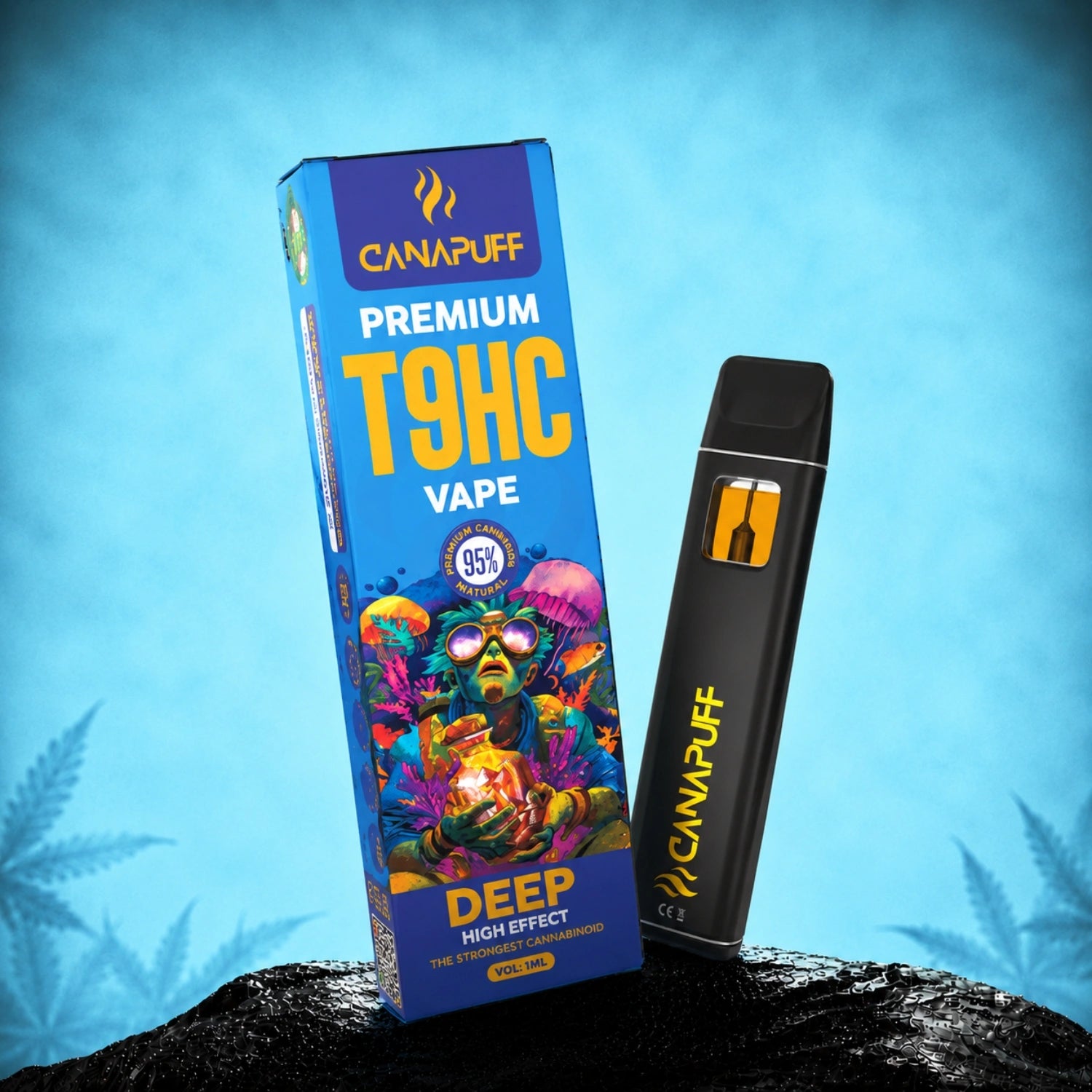 T9HC Vape Deep 95 % 1 ml