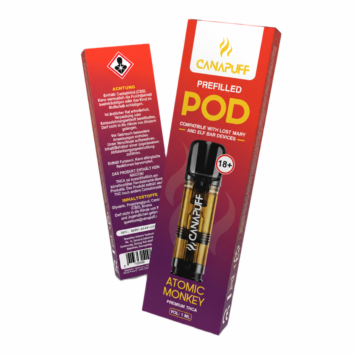 THCA POD Atomic Monkey 1 ml