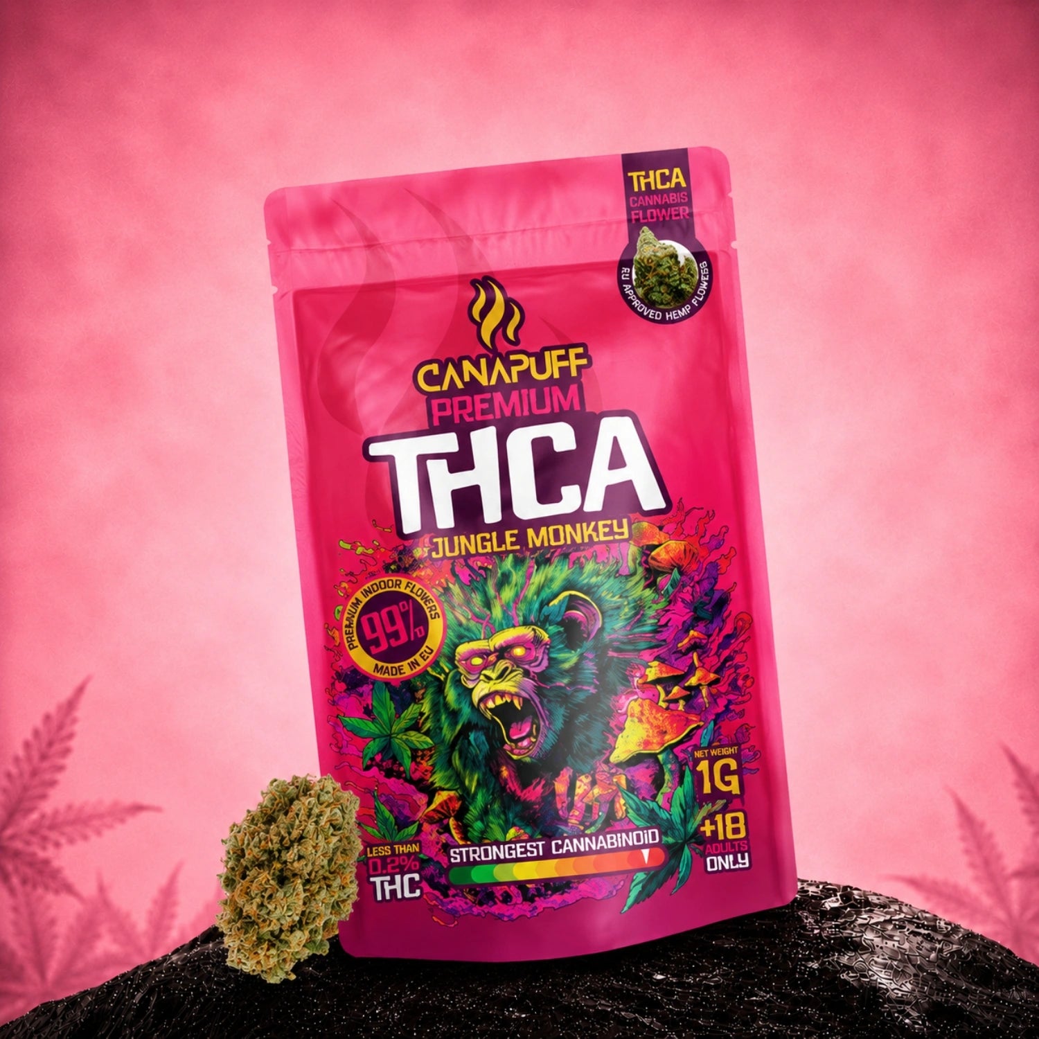 THCA Blüten Jungle Monkey 99%