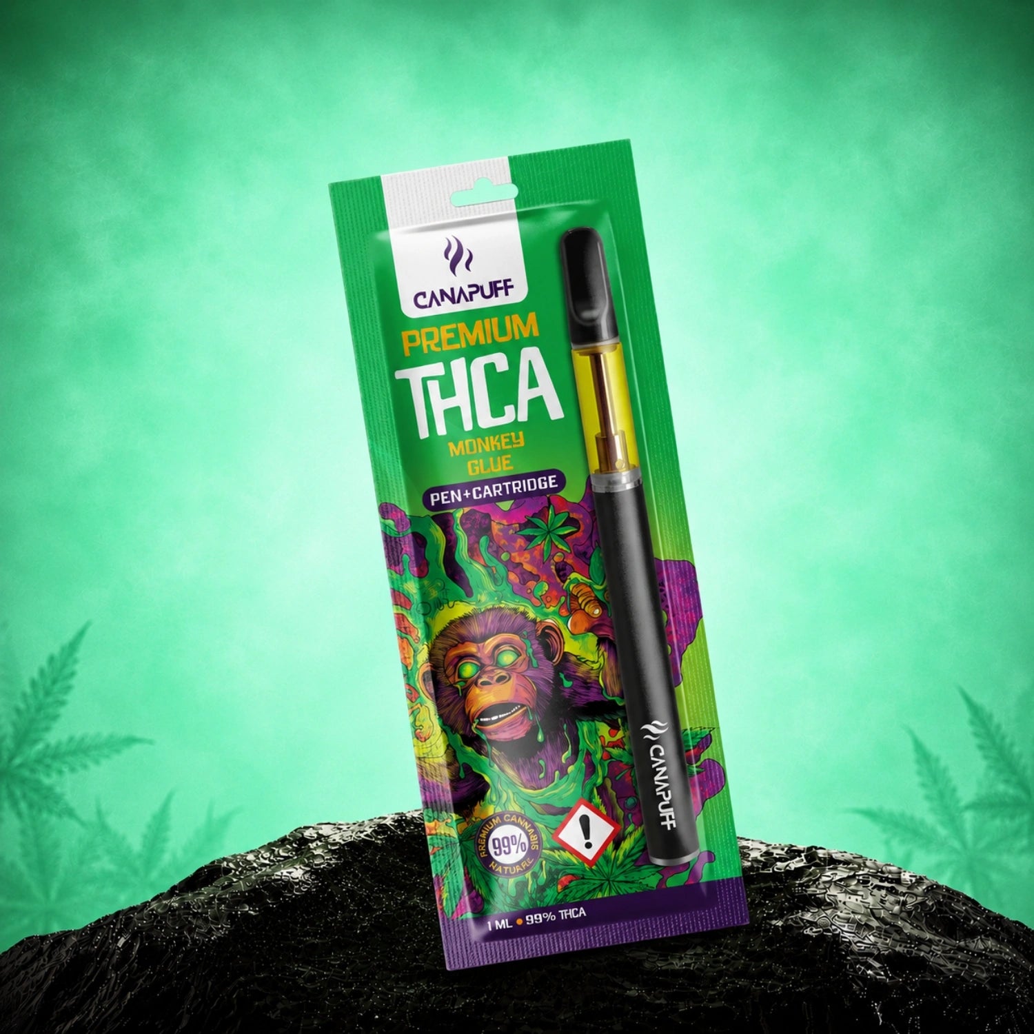 THCA Pen+Cartridge Monkey Glue 99%