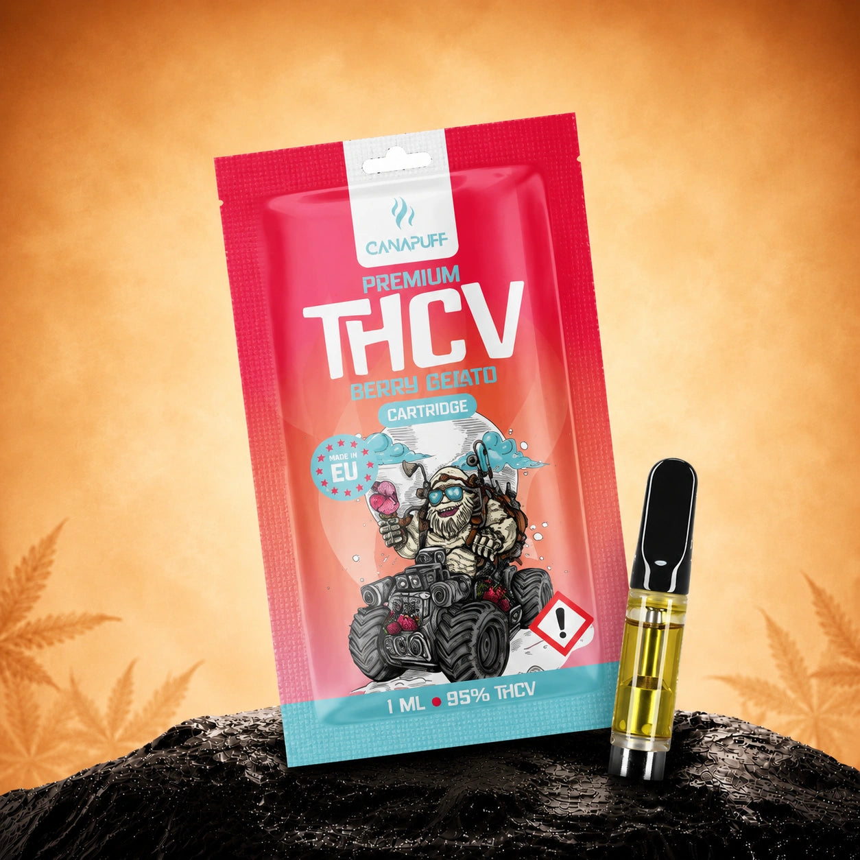 THCv Kartusche Berry Gelato 79%