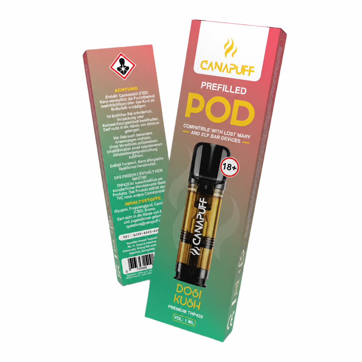 THP420 POD Dosi Kush 1 ml