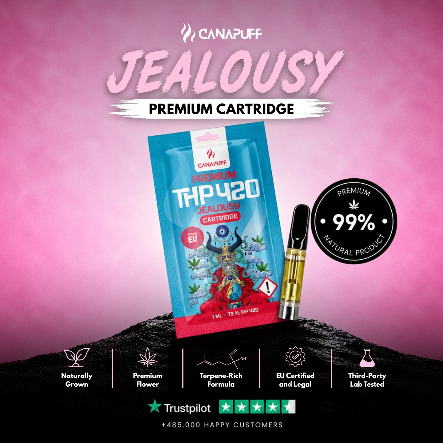 THP420 Kartusche Jealousy 79%