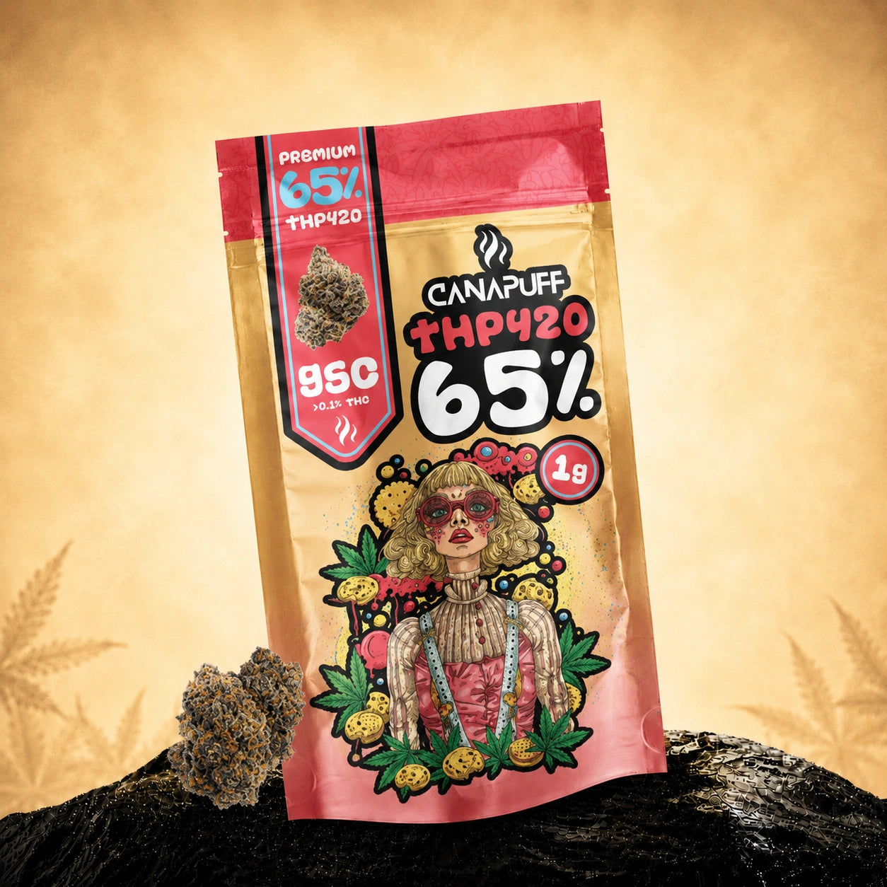 THP420 Blüten GSC 65%
