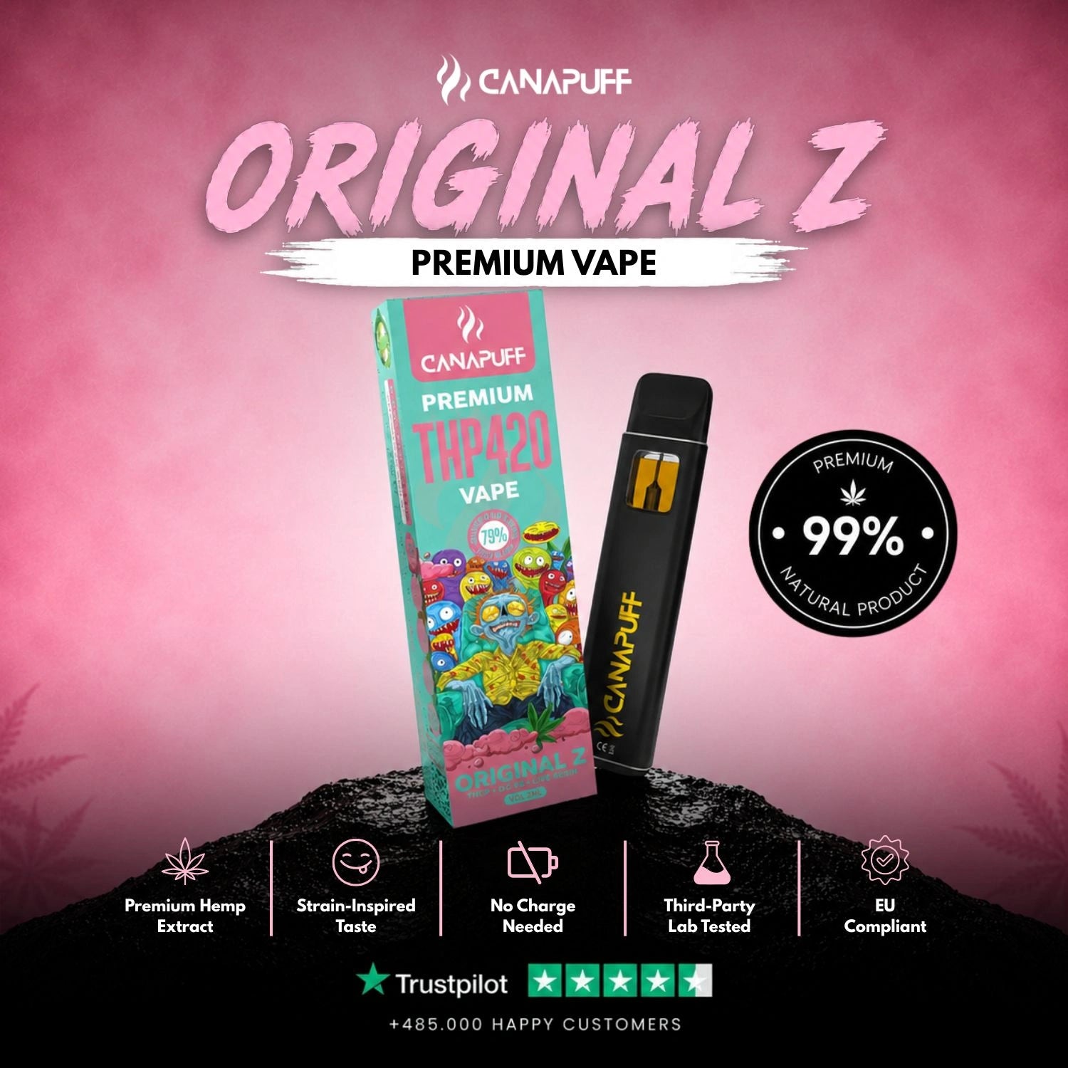 THP420 Vape Original Z 79 % 1 ml