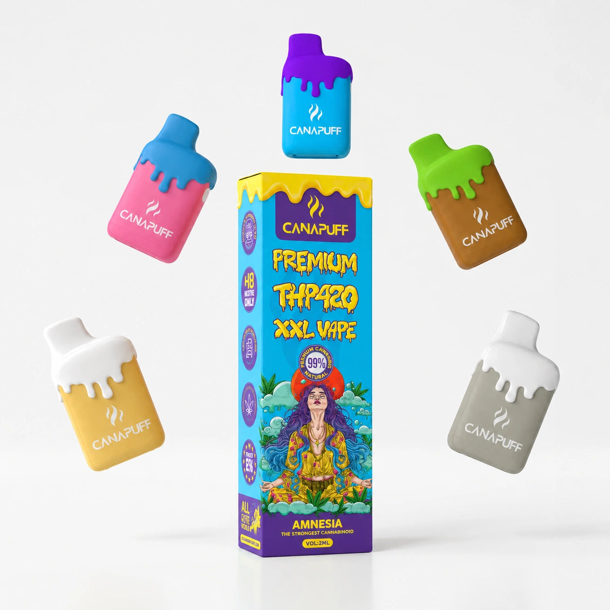 THP420 Vape Amnesia 99 % 2 ml