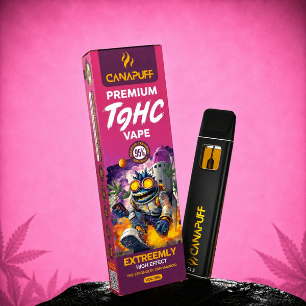Canapuff TⳊHC Vape 95% 1 ml wegwerppen