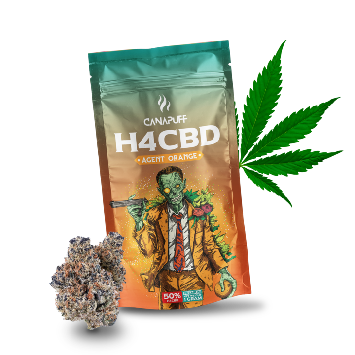 Canapuff - Agent Orange - H4CBD Blüten