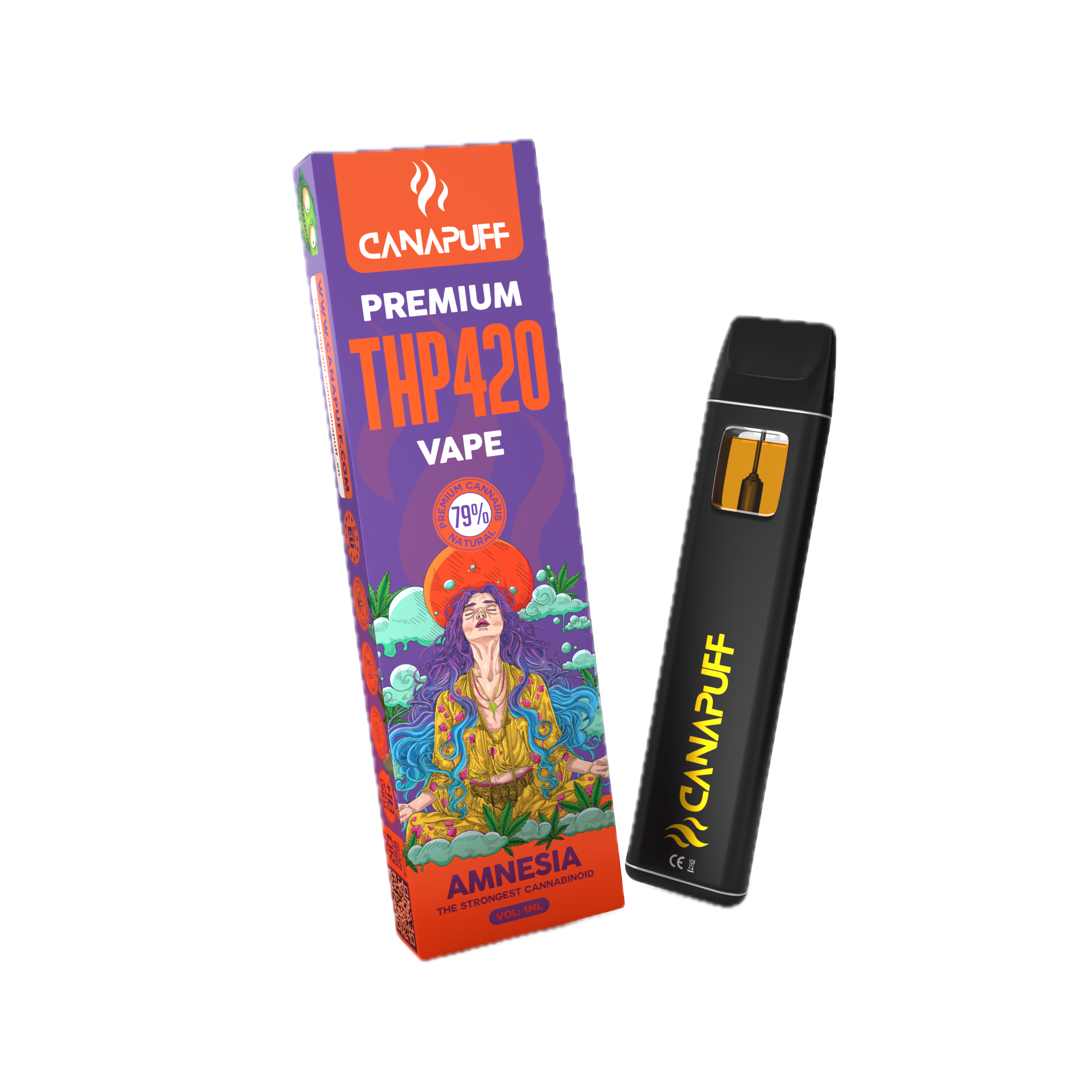THP420 Vape Amnesia 79 % 1 ml