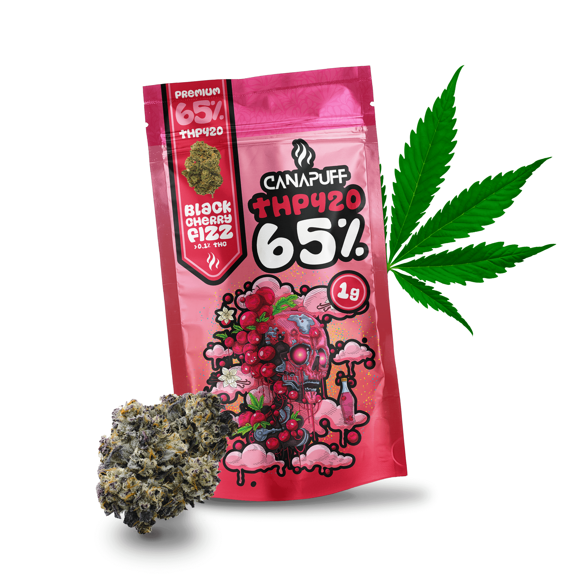 THP420 Flowers Black Cherry Fizz 65%