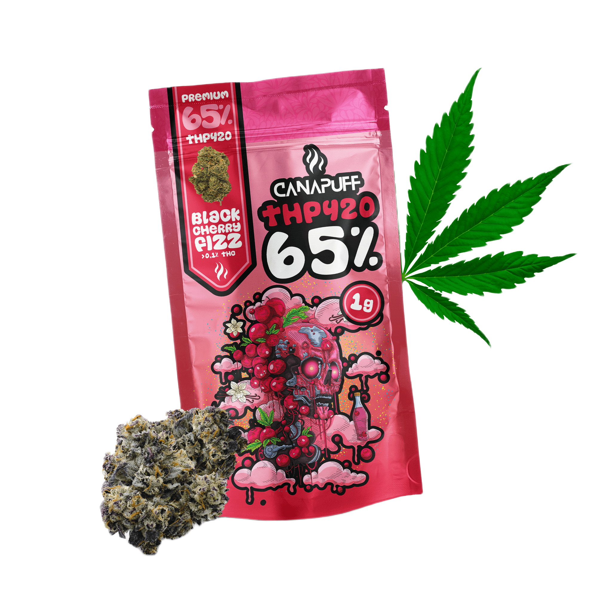 THP420 Blüten Black Cherry Fizz 65%