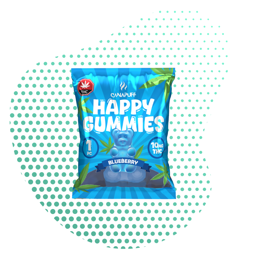 THC Gummibärchen Heidelbeere