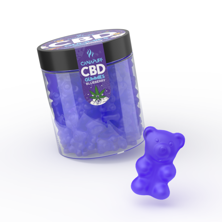 Canapuff - CBD Gummibärchen - Blaubeere