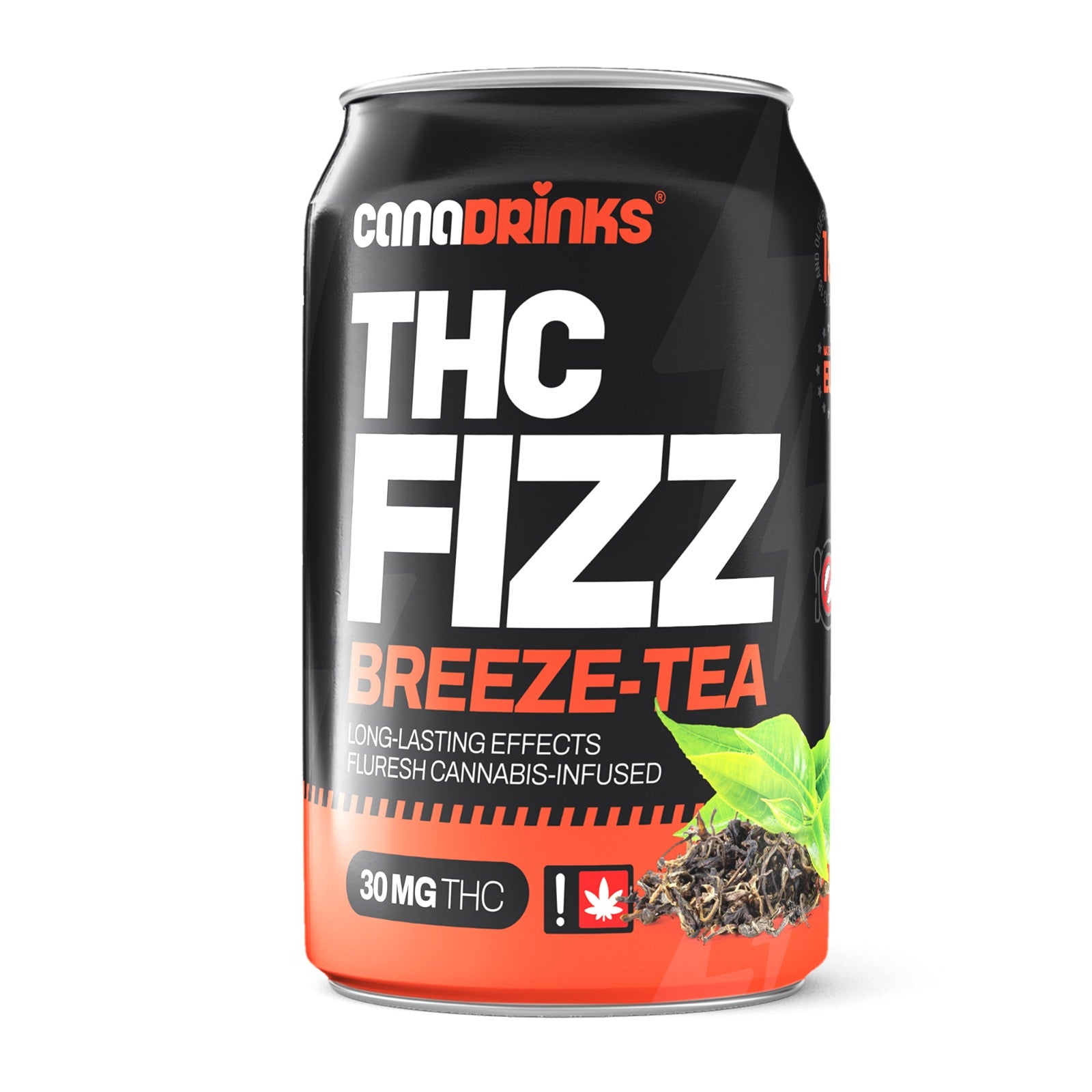 THC Fizz - Breeze-Tea - 30mg/THC