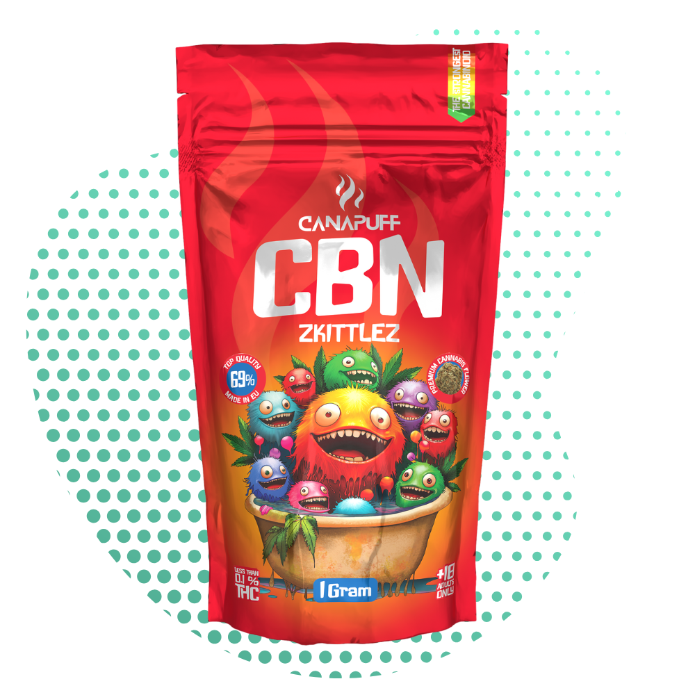 Canapuff - Zkittlez 69% - CBN Flowers