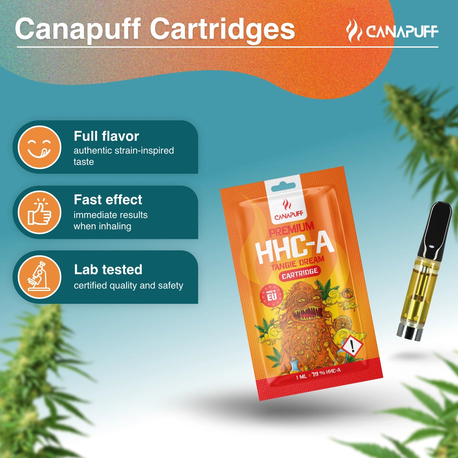 Canapuff - Tangie Dream - HHC-A 79% - Kartusche