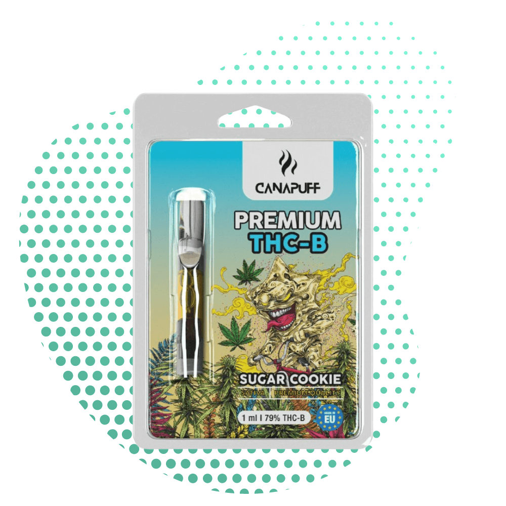 CanaPuff Sugar Cookie THC B 79% cartridge