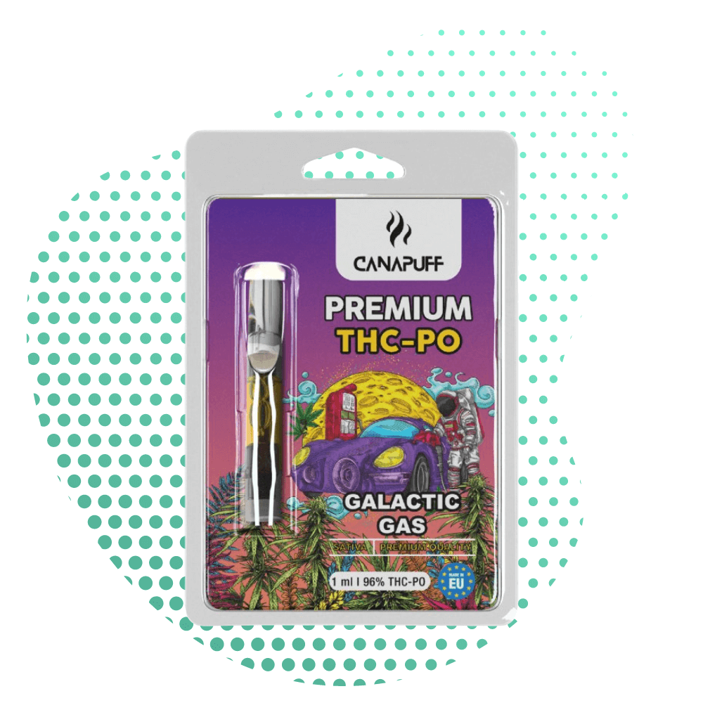 CanaPuff - Galactic Gas - THC-PO 96% - cartridge Canapuff