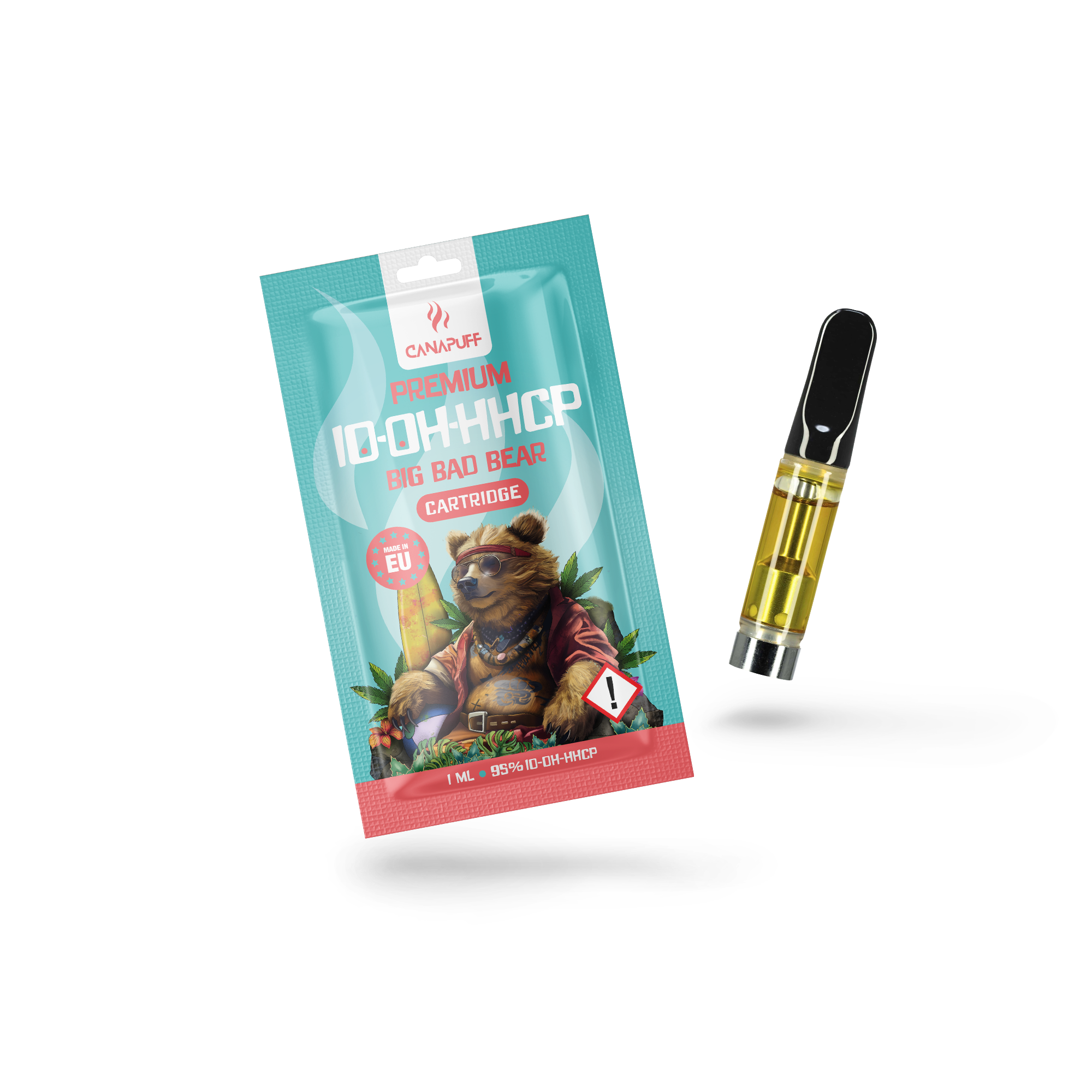 Canapuff - Big Bad Bear - 10-OH-HHCP 95% - Kartusche