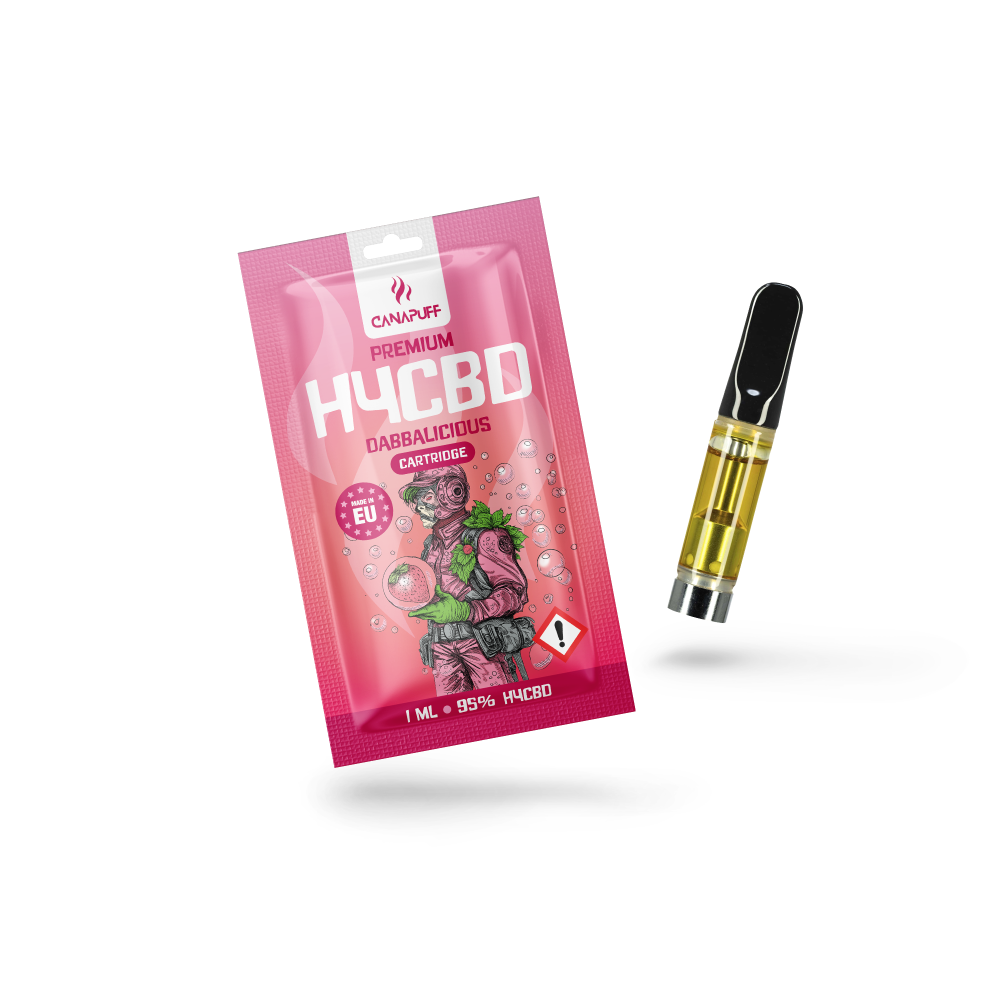Canapuff - Dabbalicious - H4CBD 96% - Kartusche