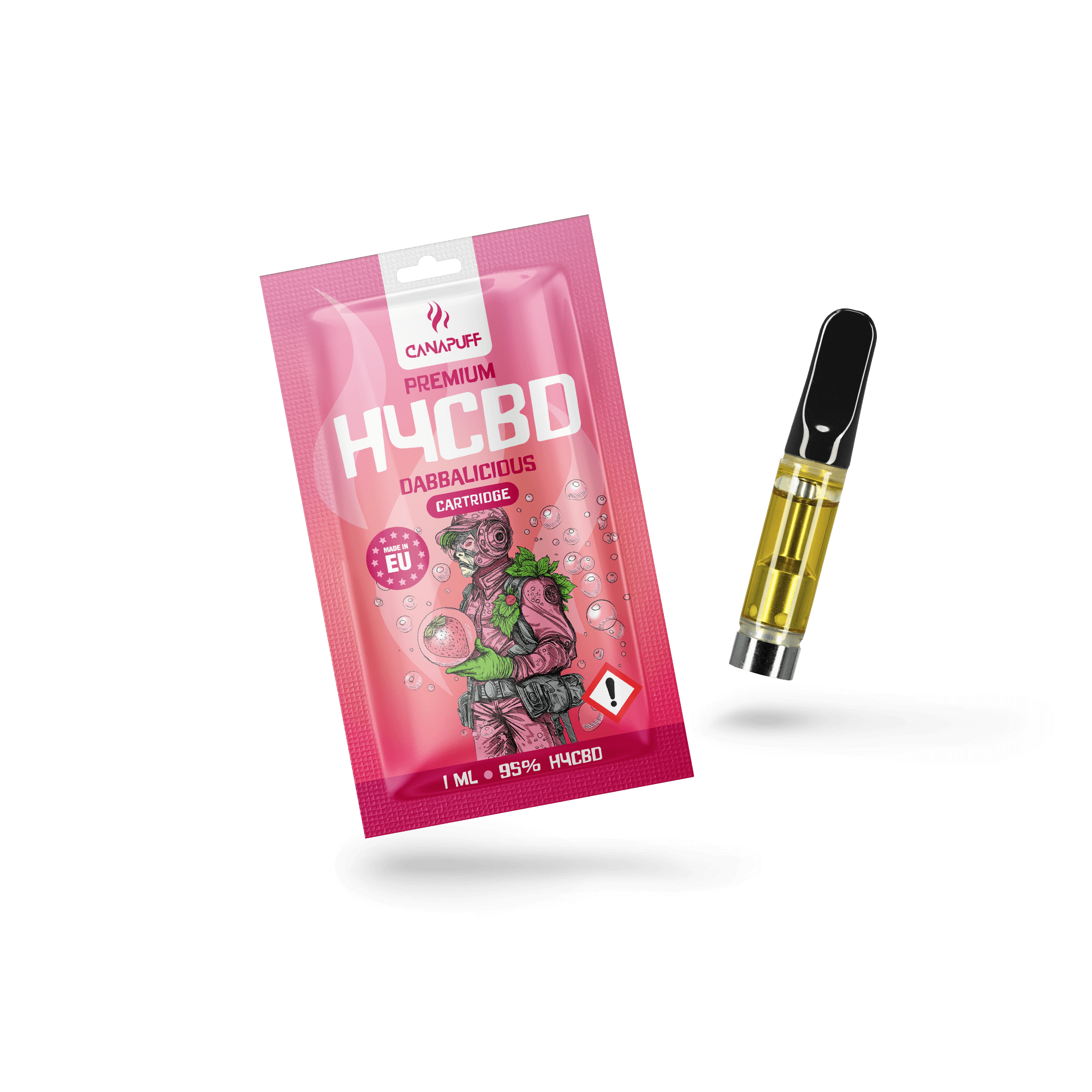 H4CBD Kartusche Dabbalicious 96%