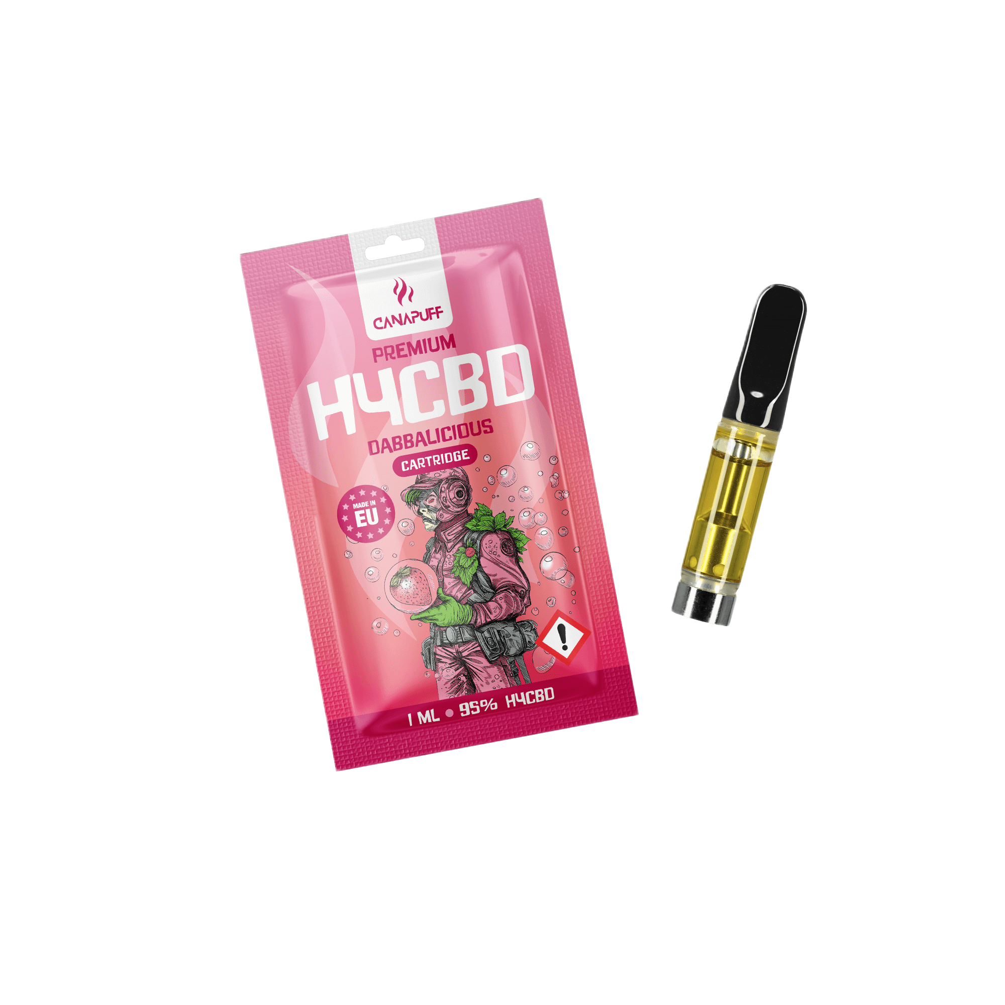 H4CBD Kartusche Dabbalicious 96%