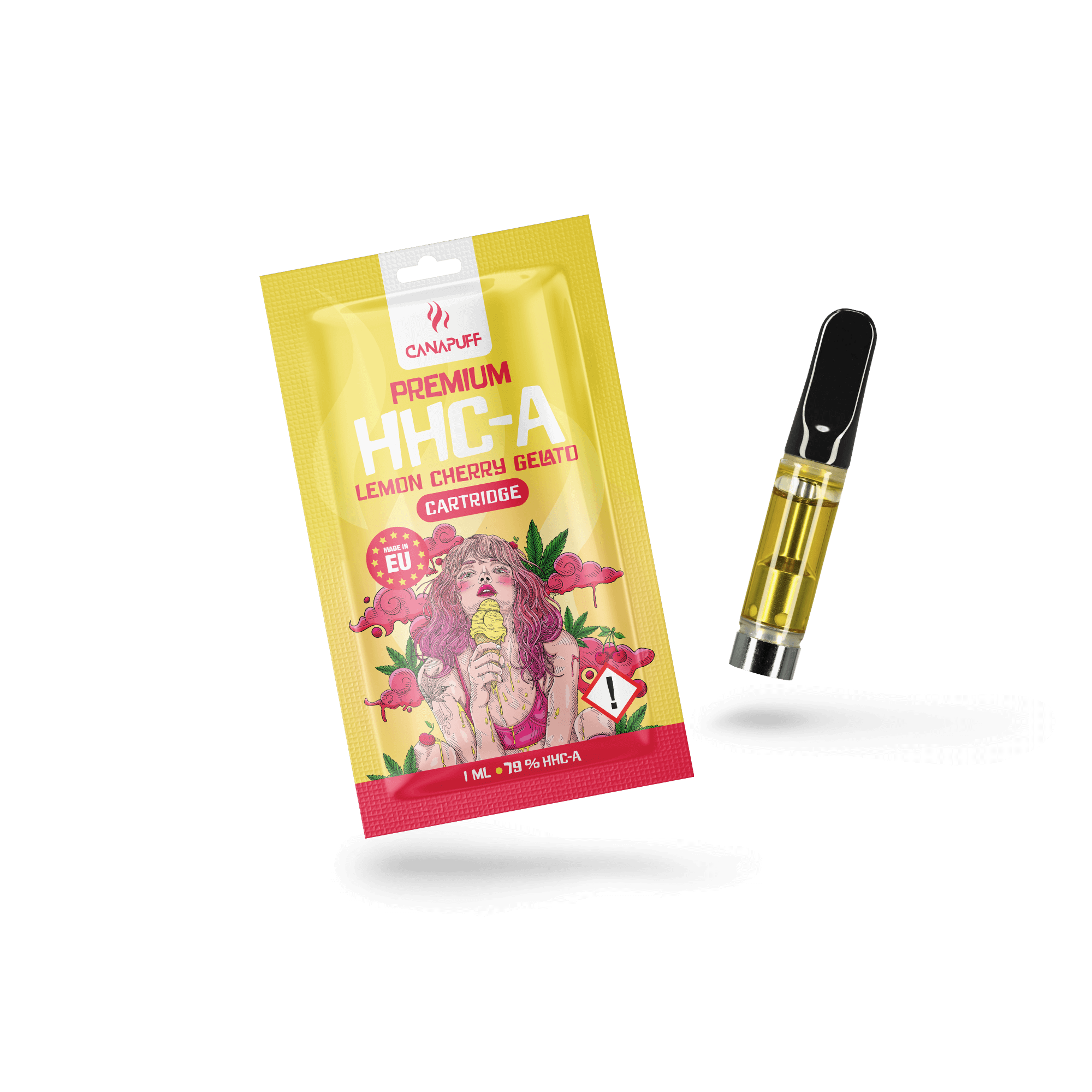 HHC-A Cartridge Lemon Cherry Gelato 79%