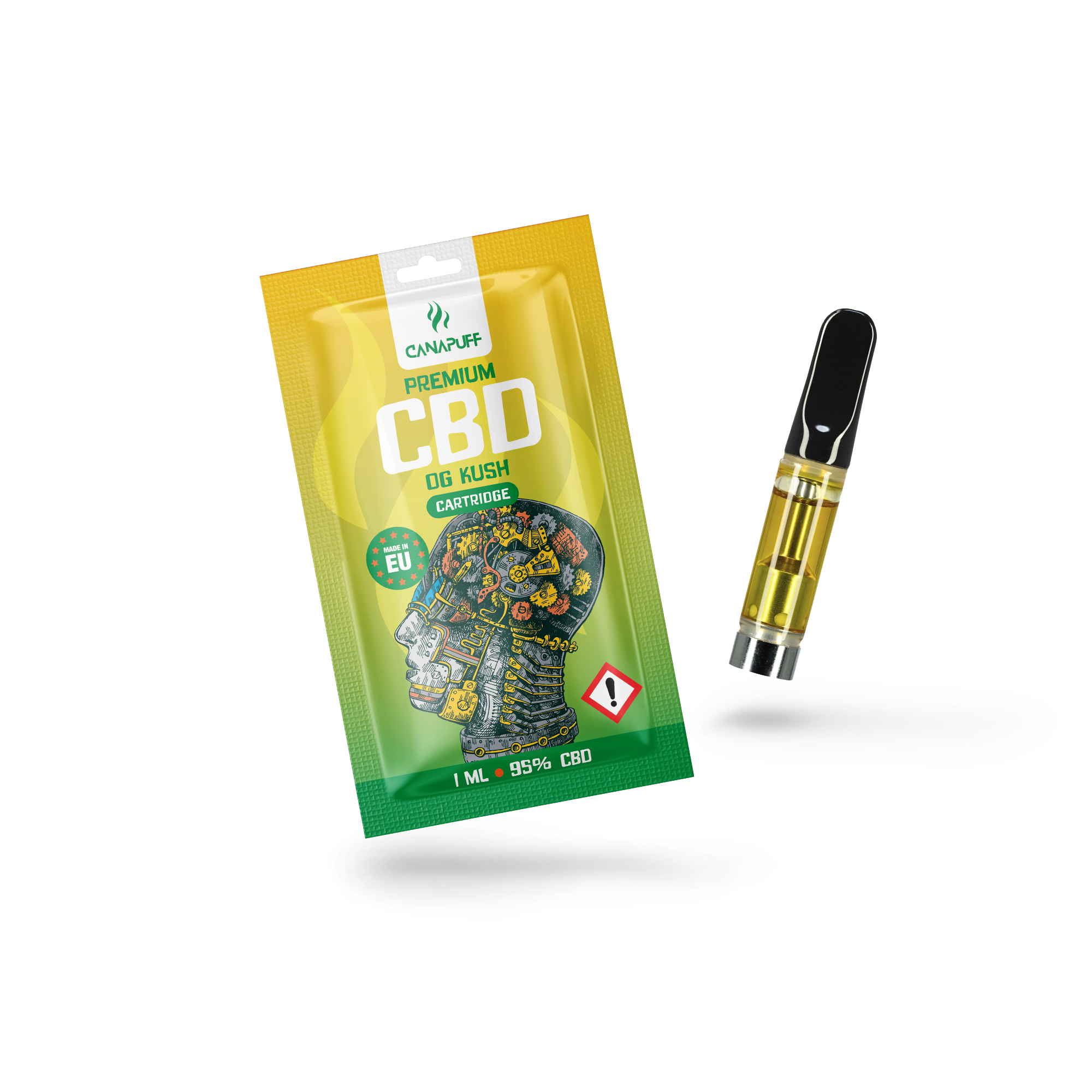 Canapuff - OG Kush - CBD 95% - Kartusche