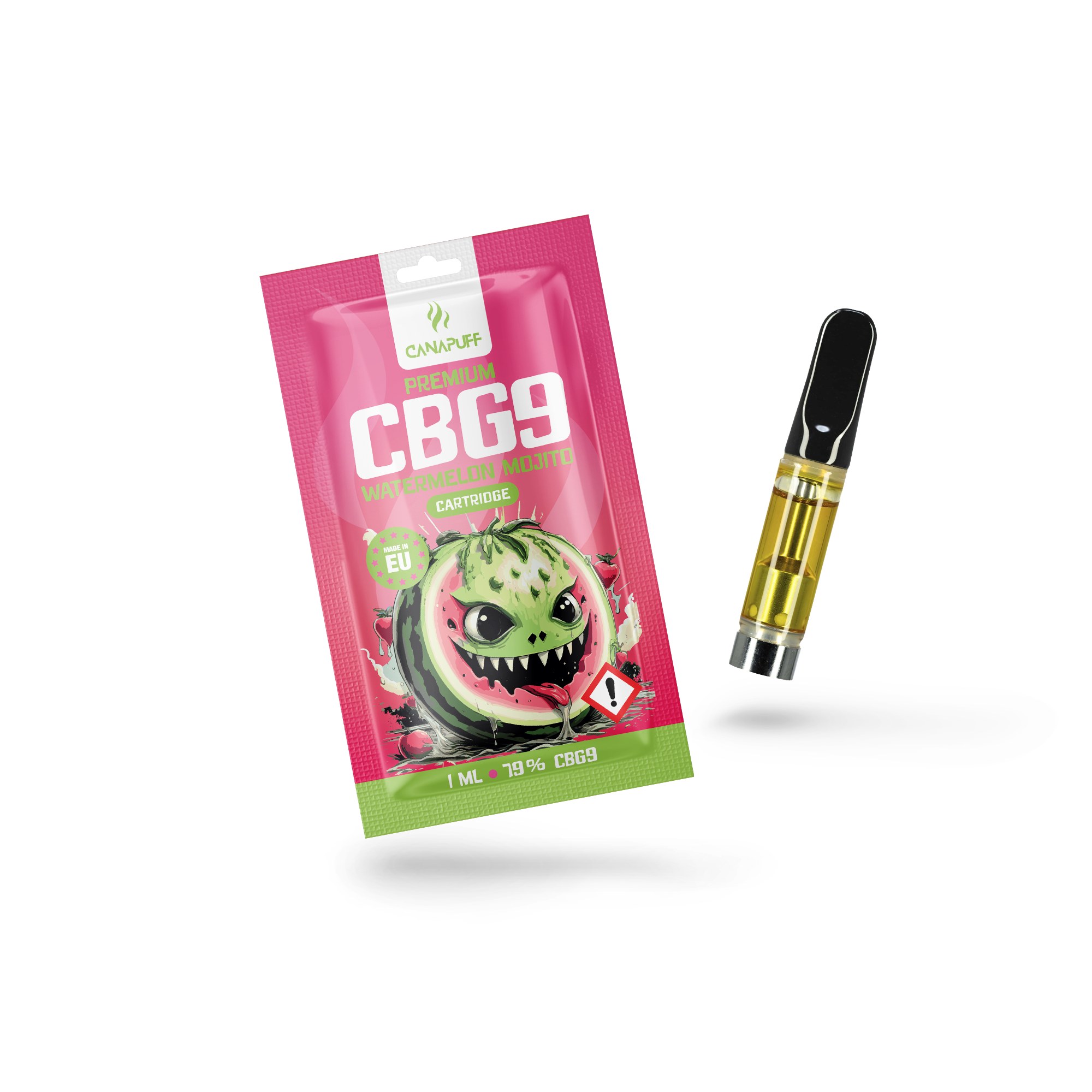 Canapuff - Watermelon Mojito - CBG9 79% - Kartusche