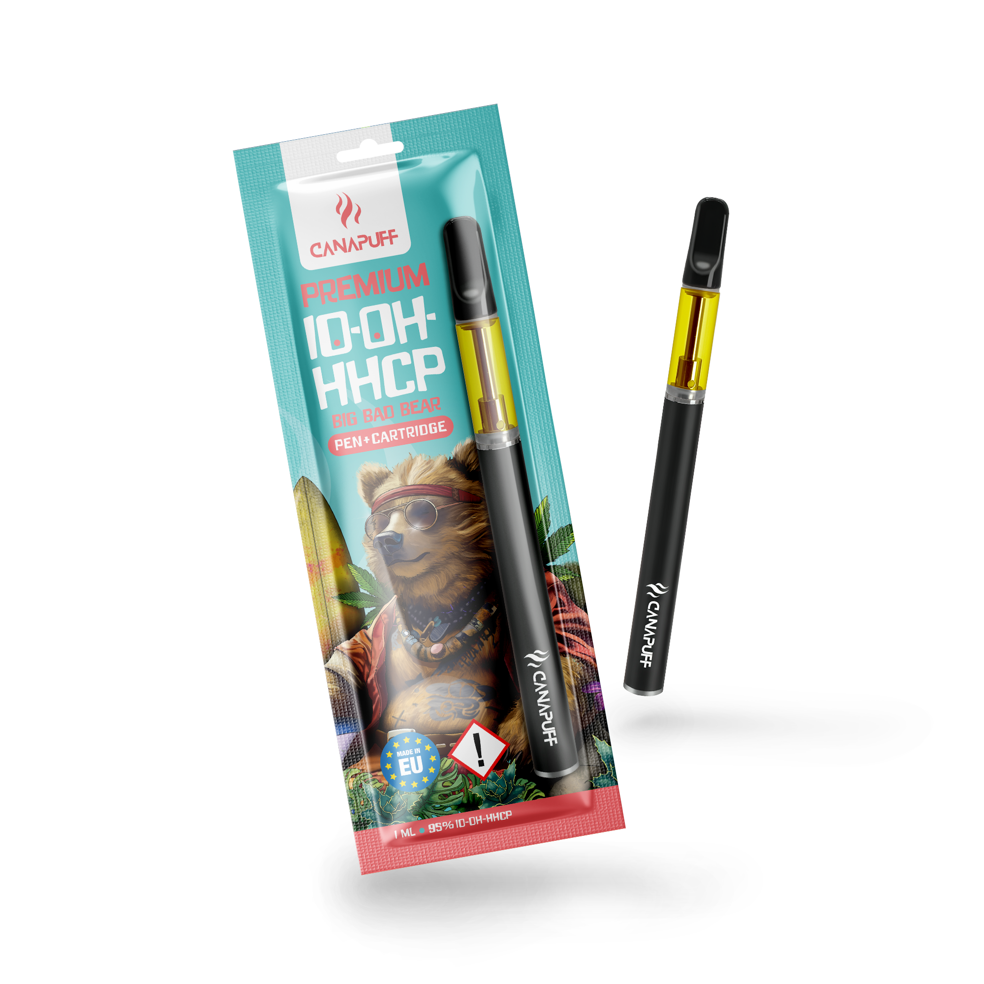 Canapuff - Big Bad Bear - 10-OH-HHCP 95% - Pen+Kartusche