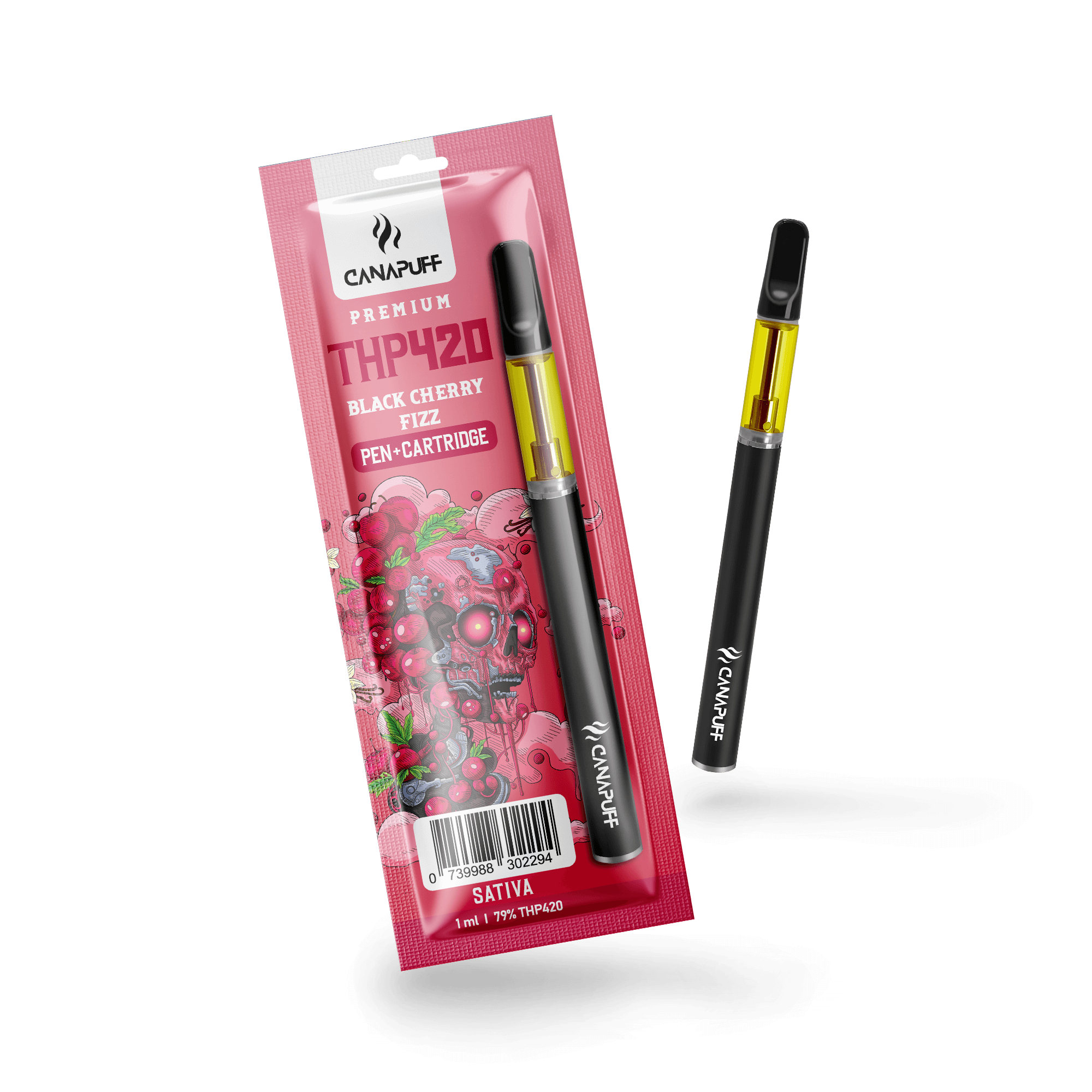THP420 Pen+Cartridge Black Cherry Fizz 79%