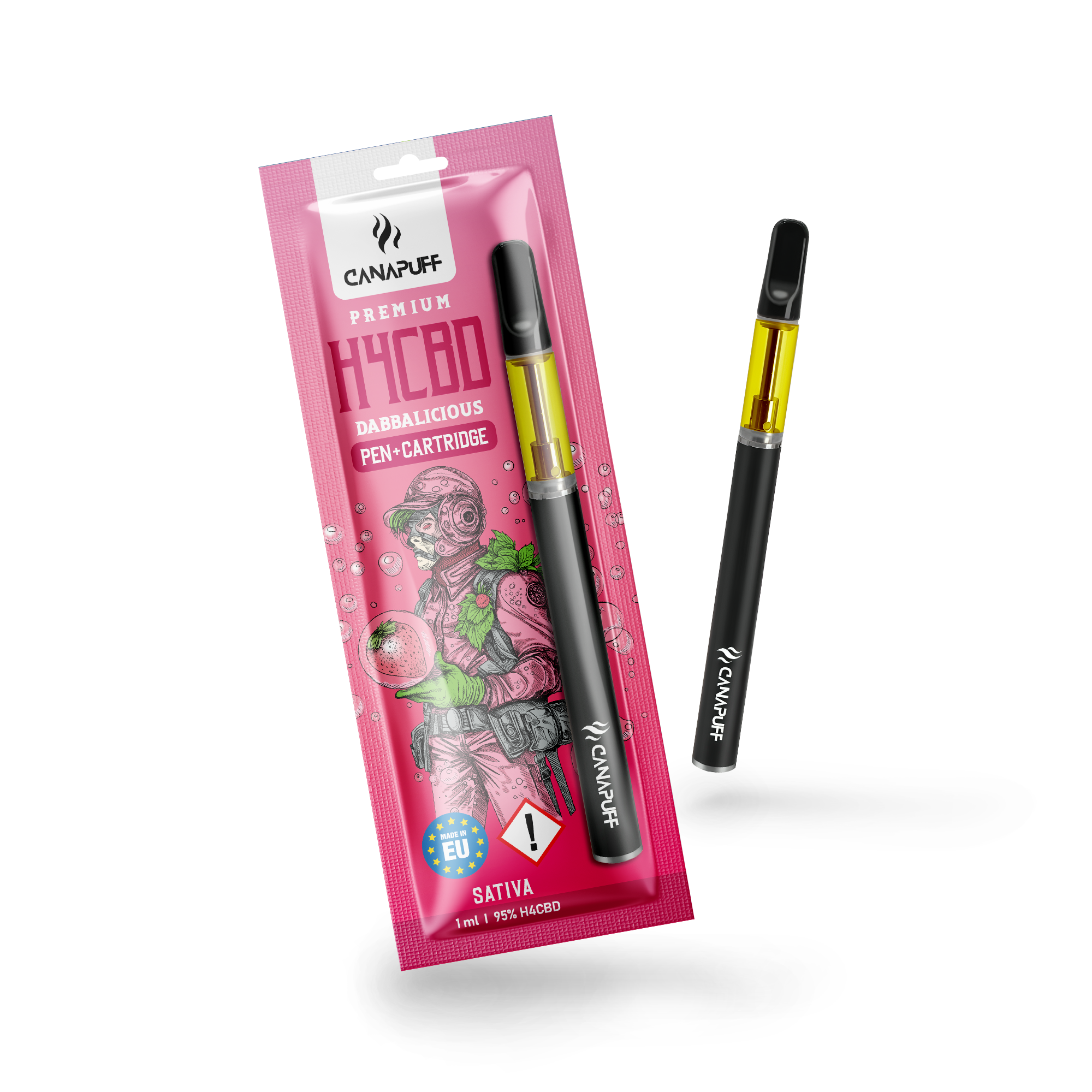 Dabbalicious - H4CBD 95% - Pen+Kartusche