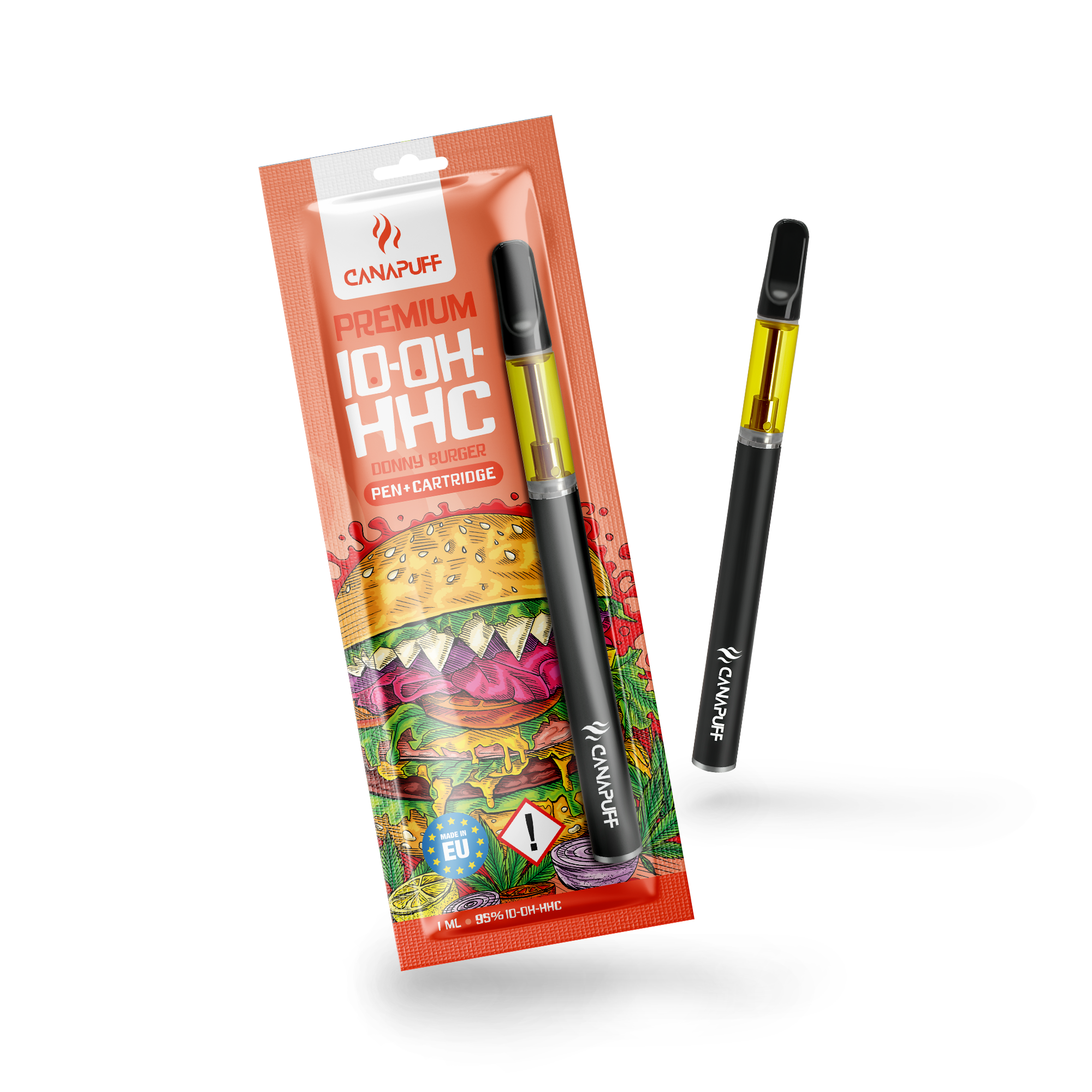 Canapuff - Donny Burger - 10-OH-HHC 95% - Pen+Kartusche