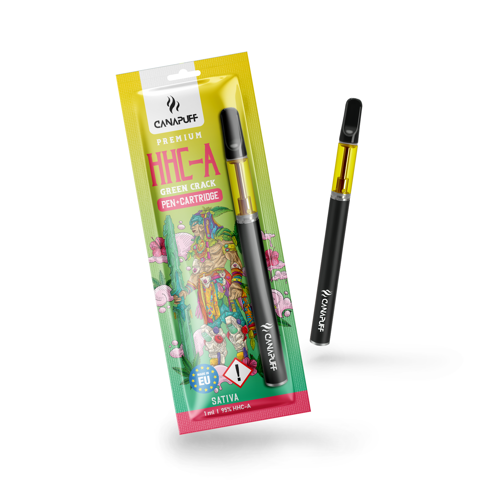 Canapuff - Green Crack - HHC-A 95% - Pen+Kartusche