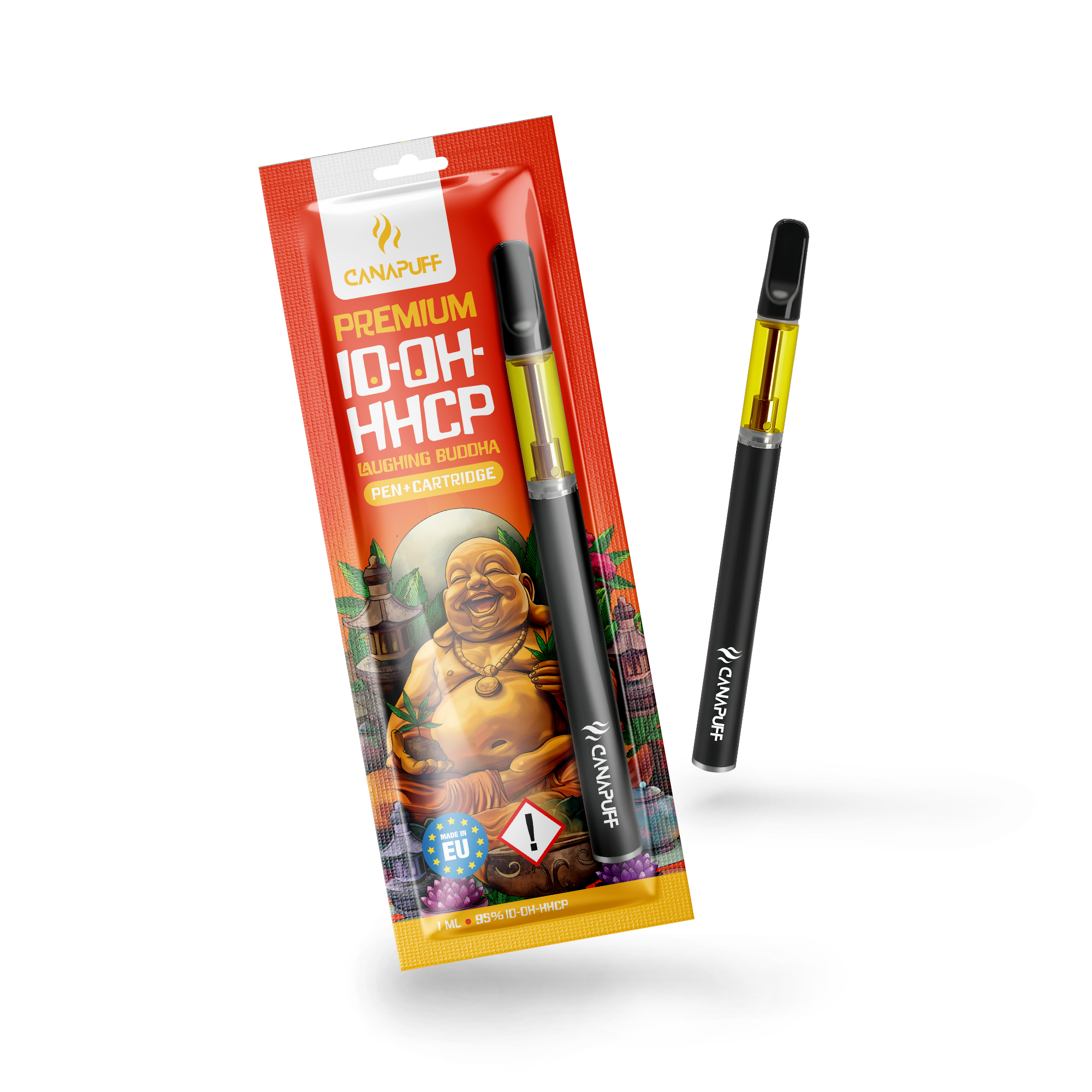 Canapuff - Laughing Buddha - 10-OH-HHCP 95% - Pen+Kartusche