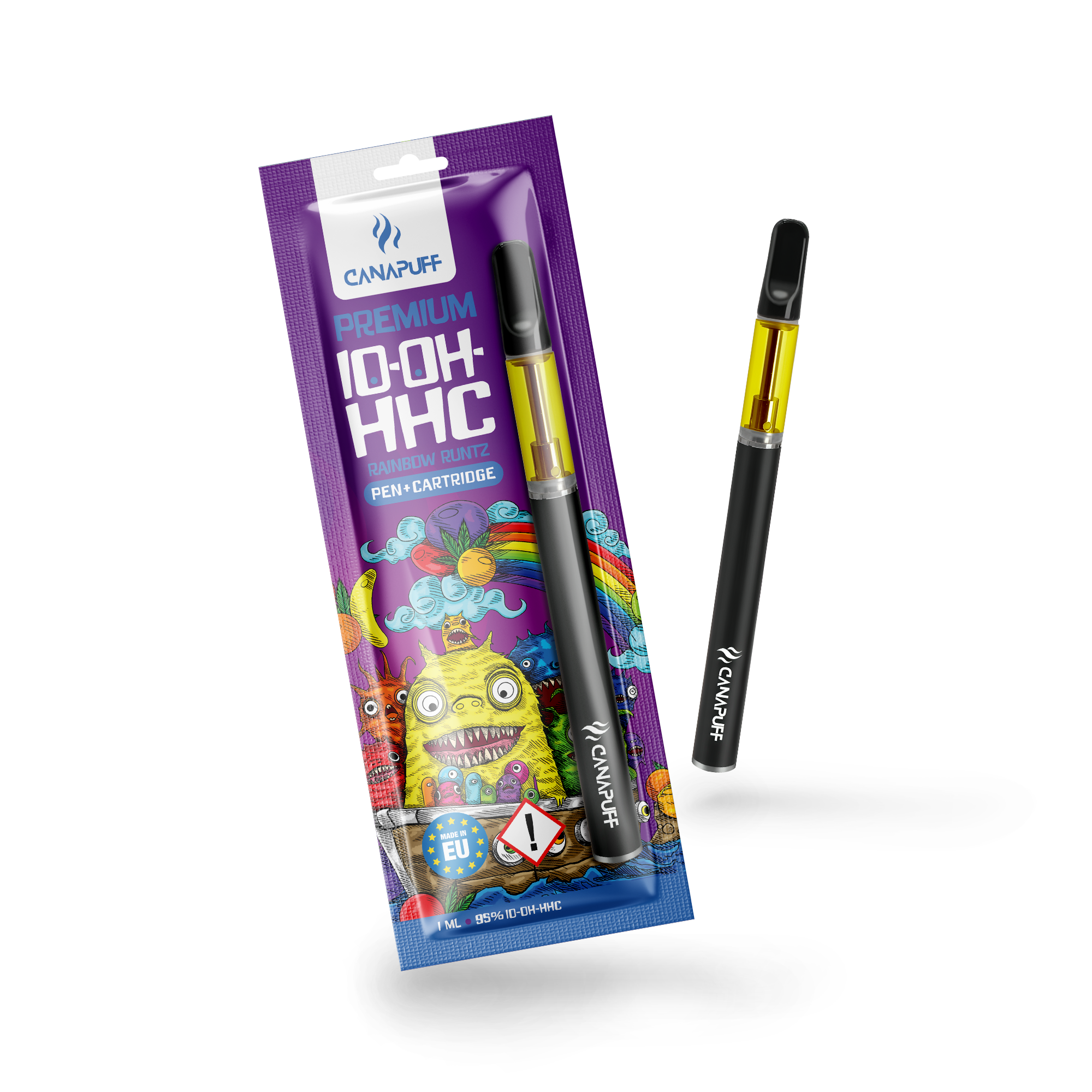 Canapuff - Rainbow Runtz - 10-OH-HHC 95% - Pen+Kartusche